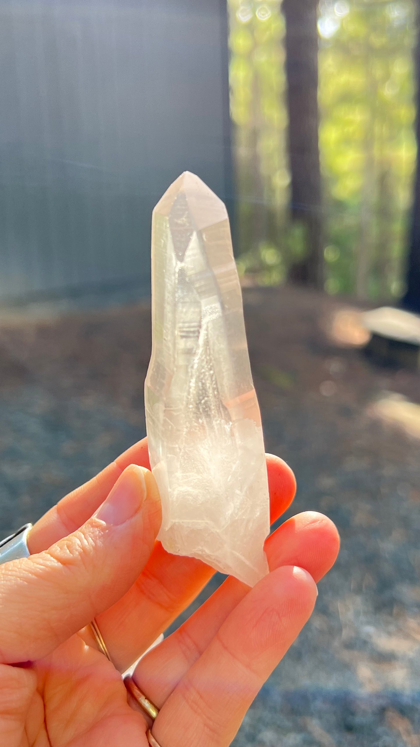 Clear Lemurian Recordkeeper Quartz, Brazil
