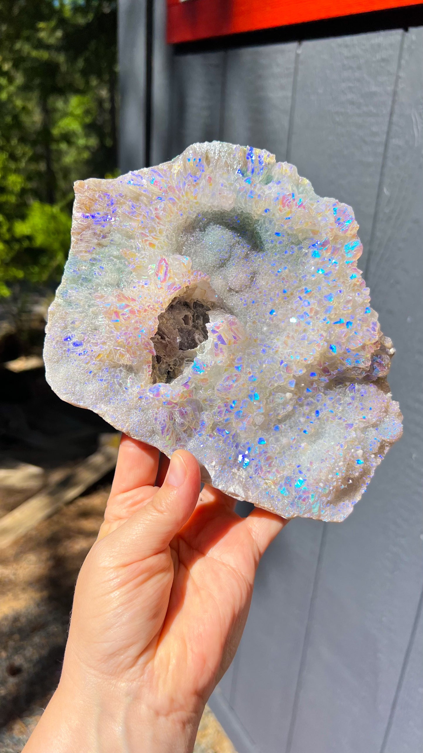 Angel Aura Amethyst Flower