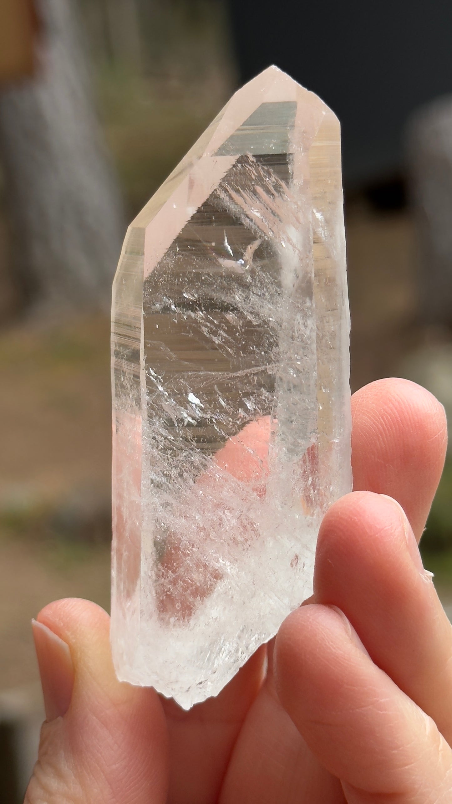 Prismatic Lemurian Quartz, 65g Colombia