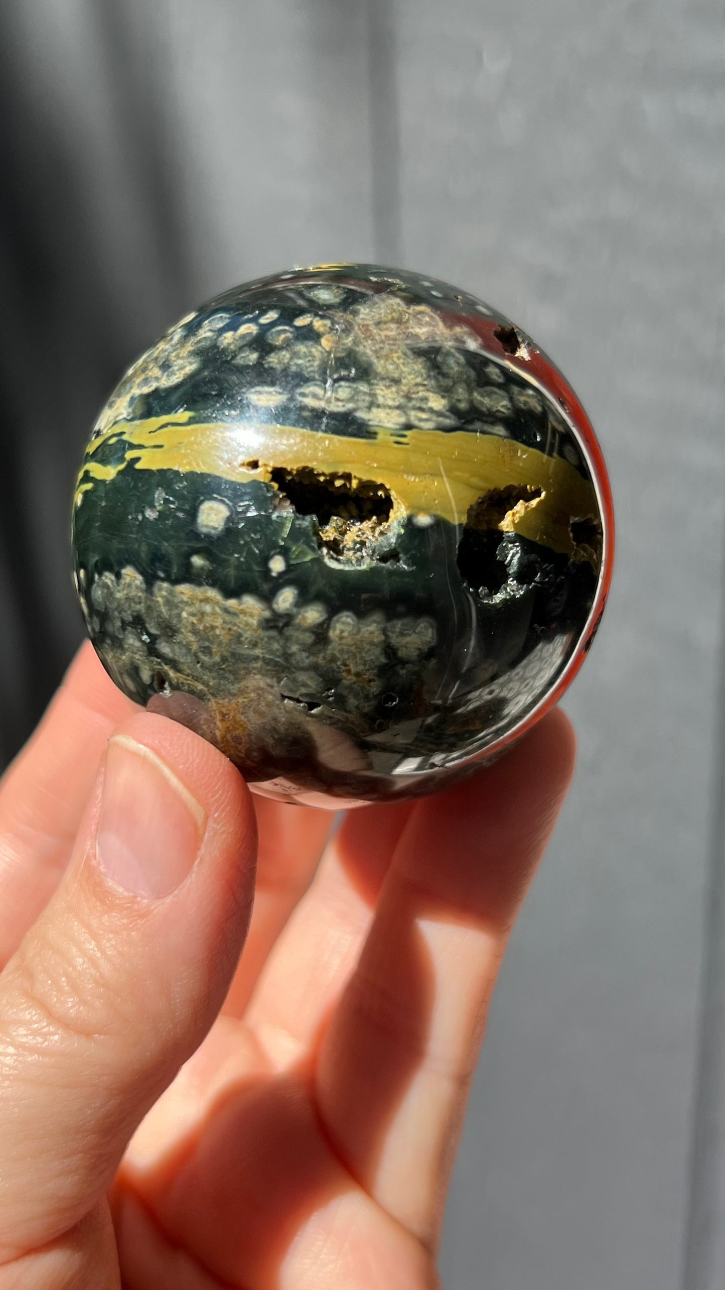 Ocean Jasper Sphere