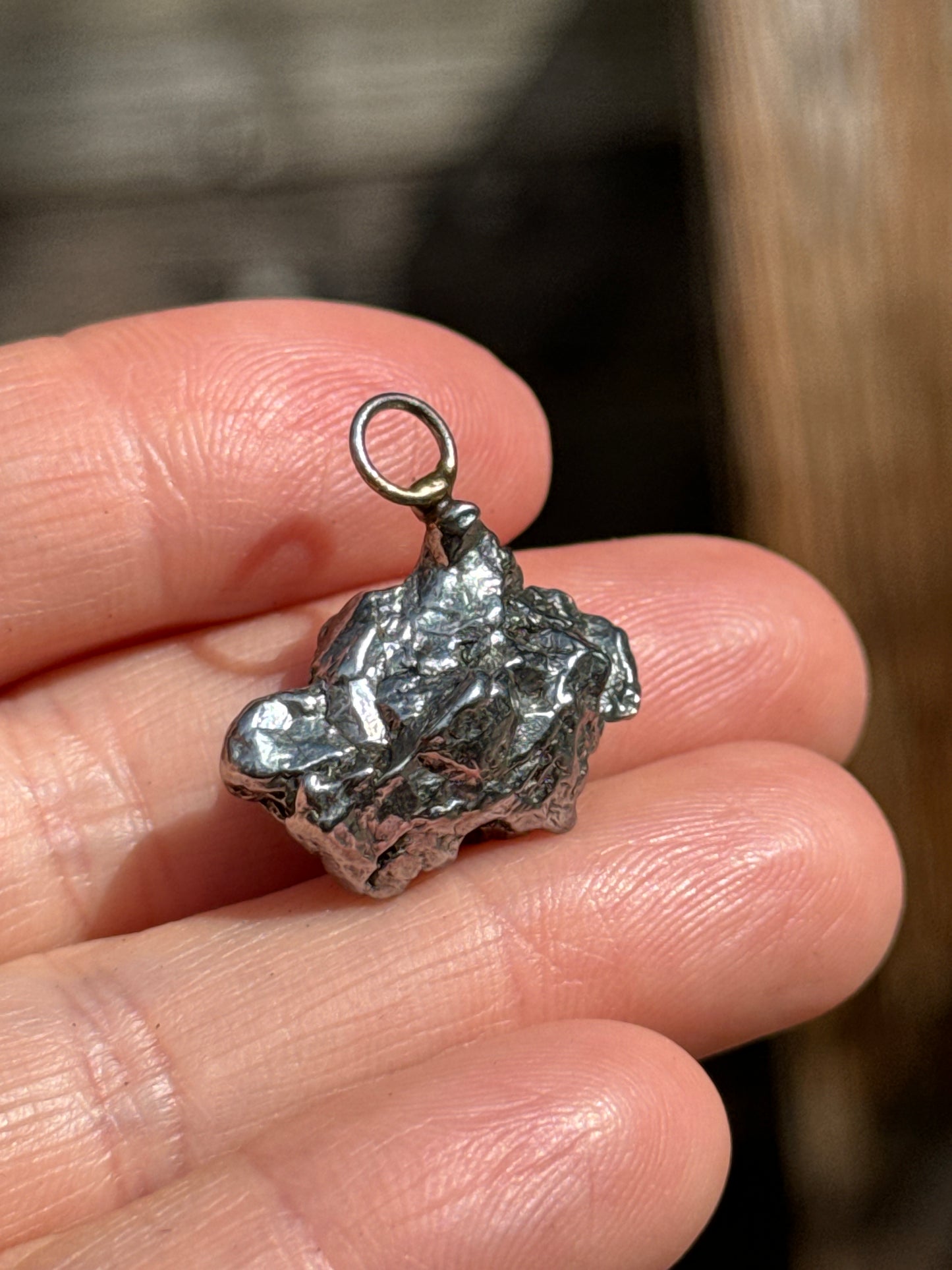 Iron Meteorite Pendant, 9g Argentina