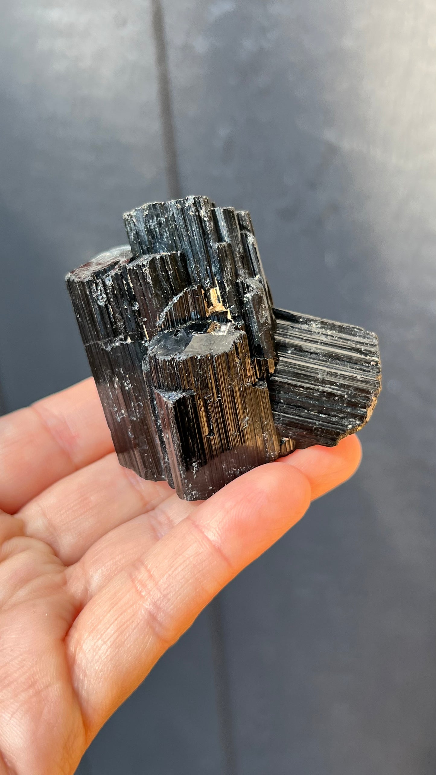 Black Tourmaline Crystal, Schorl, Namibia