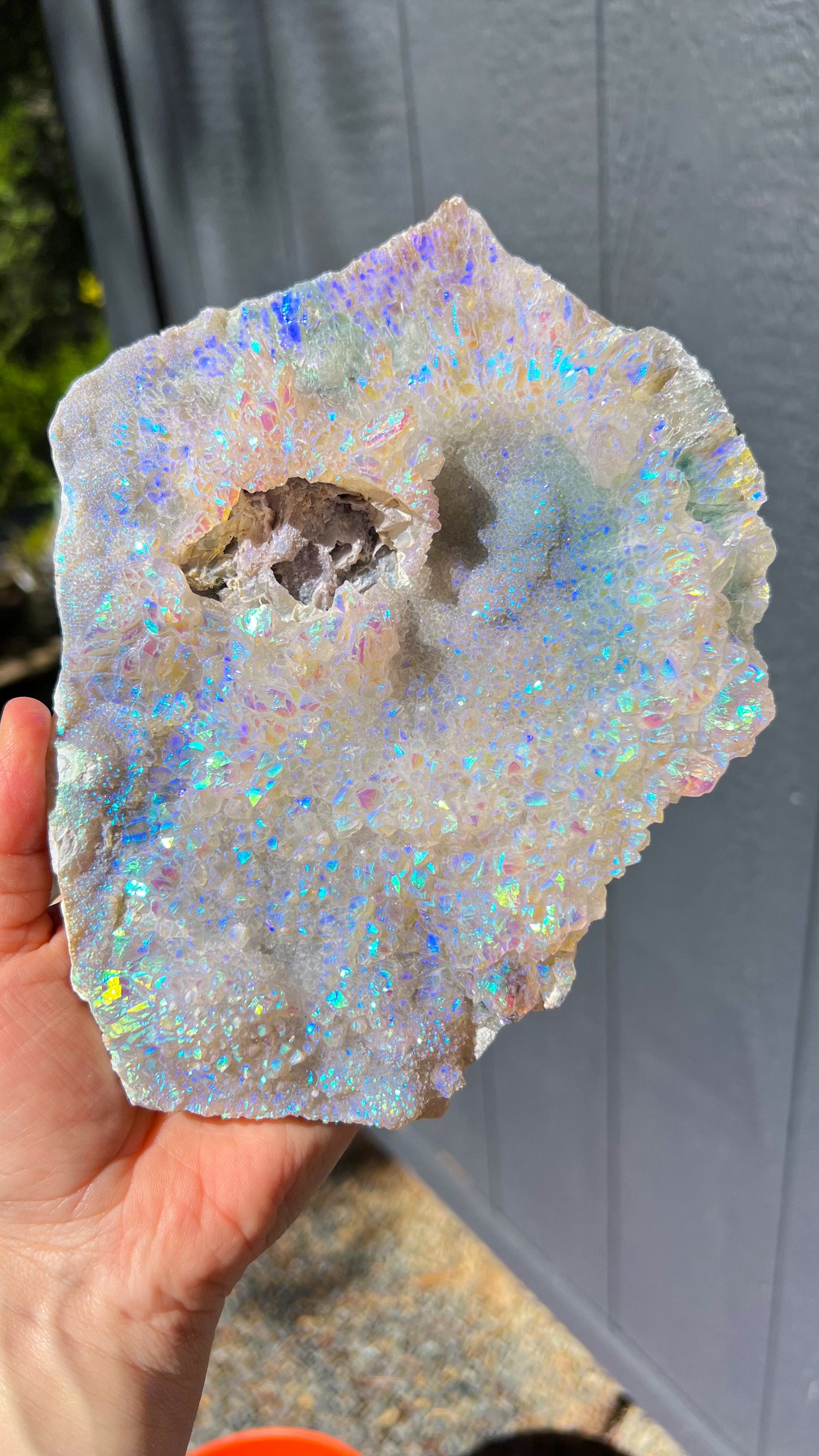 Angel Aura Amethyst Flower