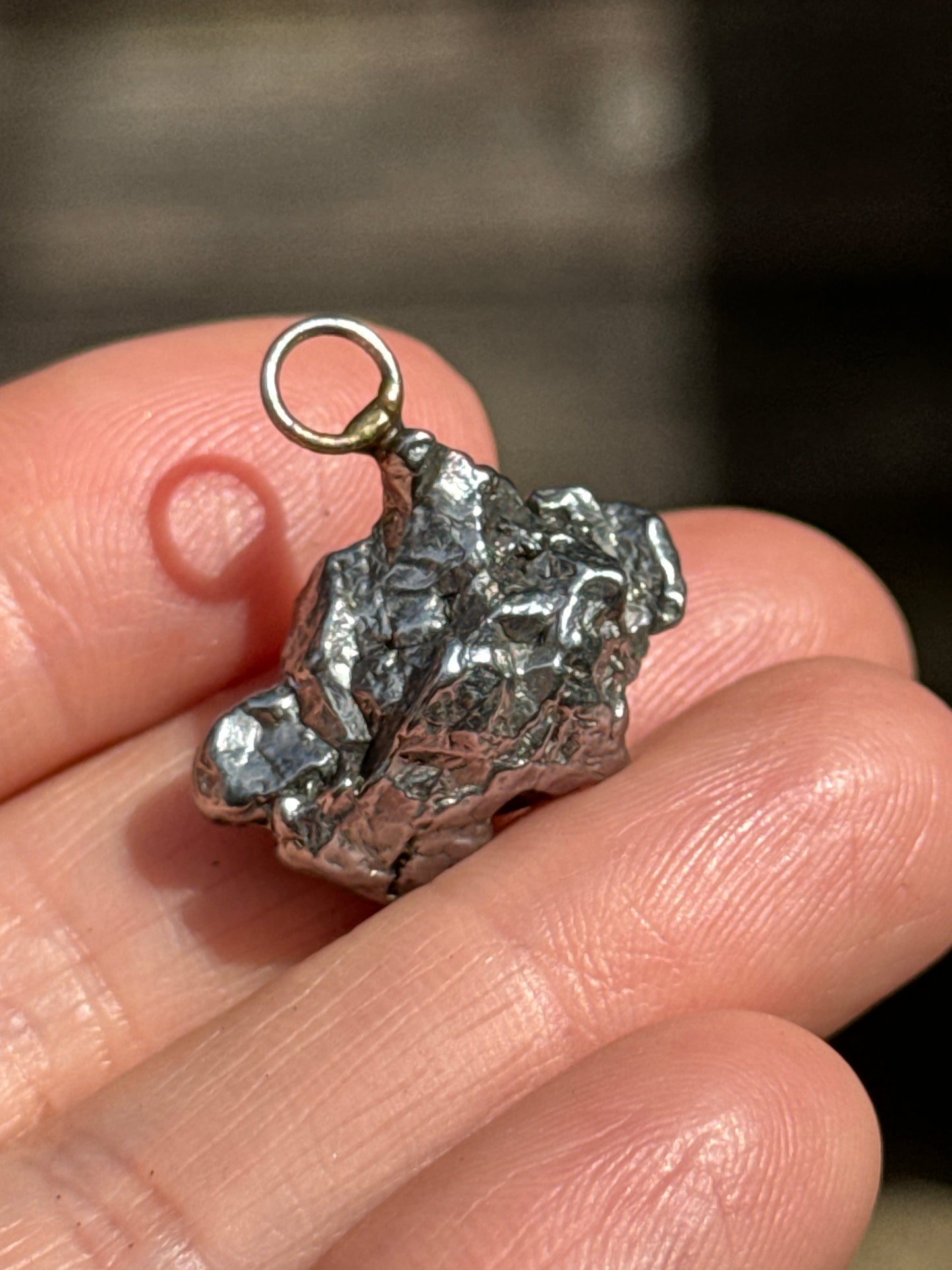 Iron Meteorite Pendant, 9g Argentina