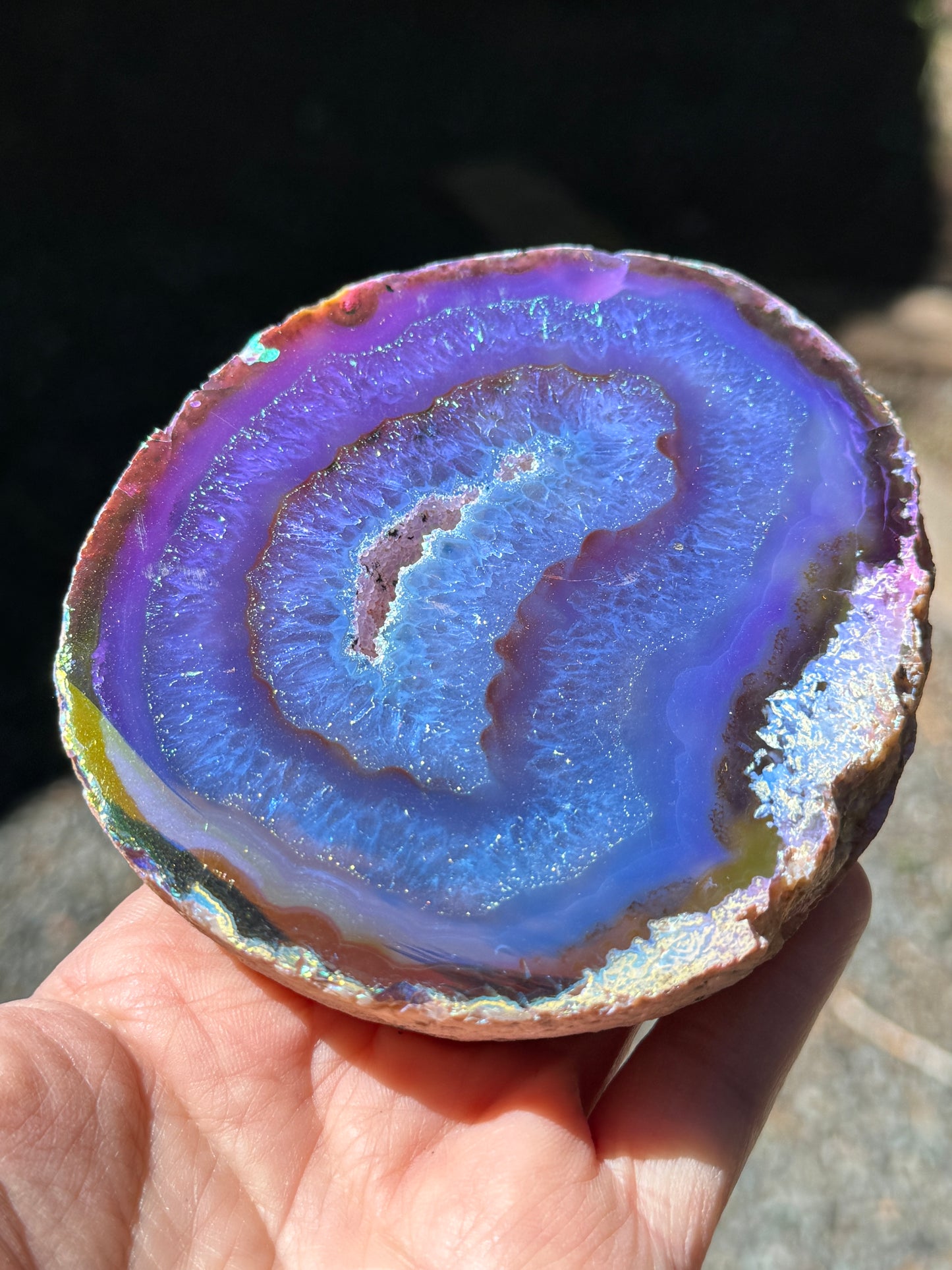 Angel Aura Agate Slab