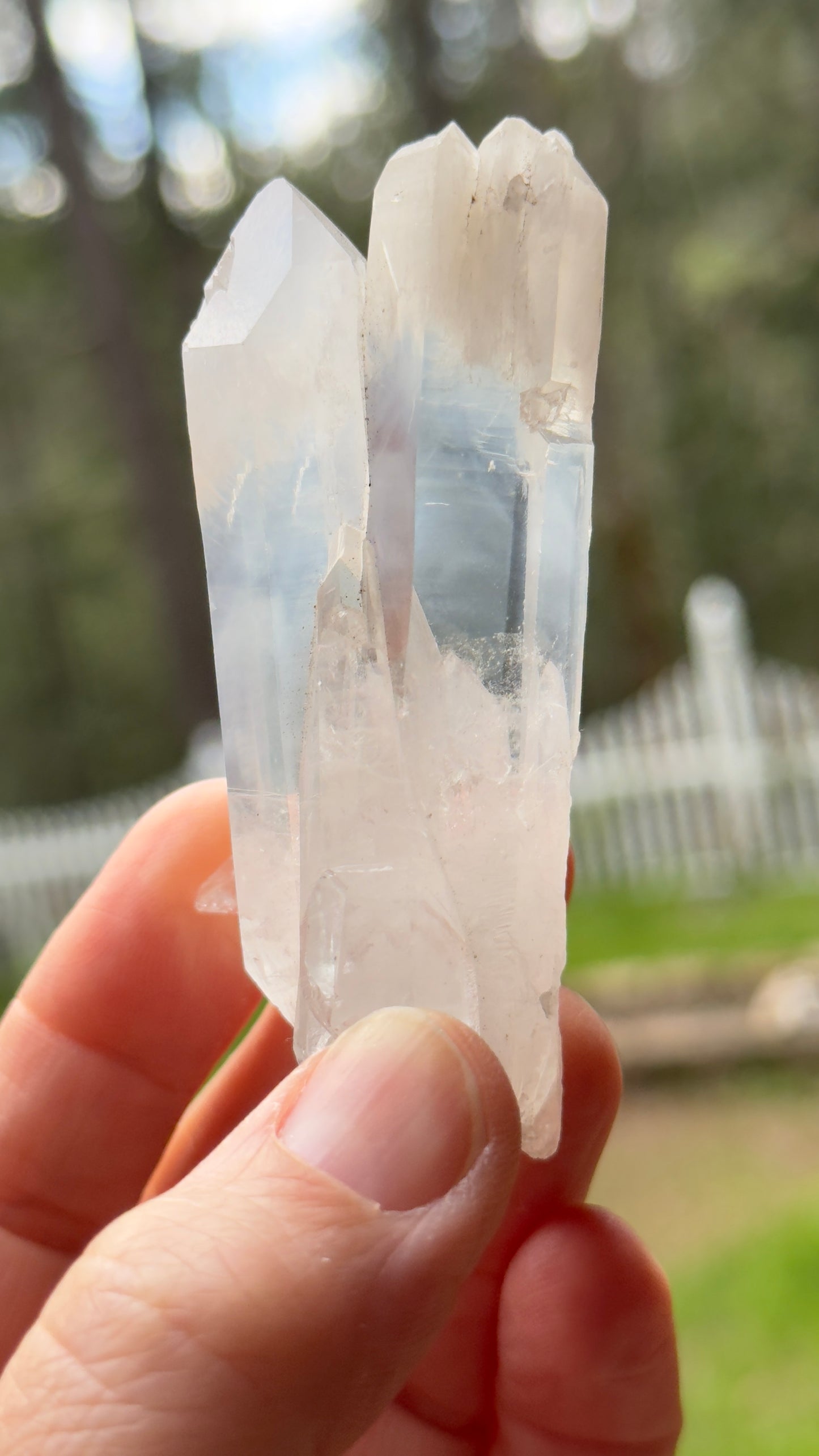 Blue Smoke Colombian Quartz, 63g