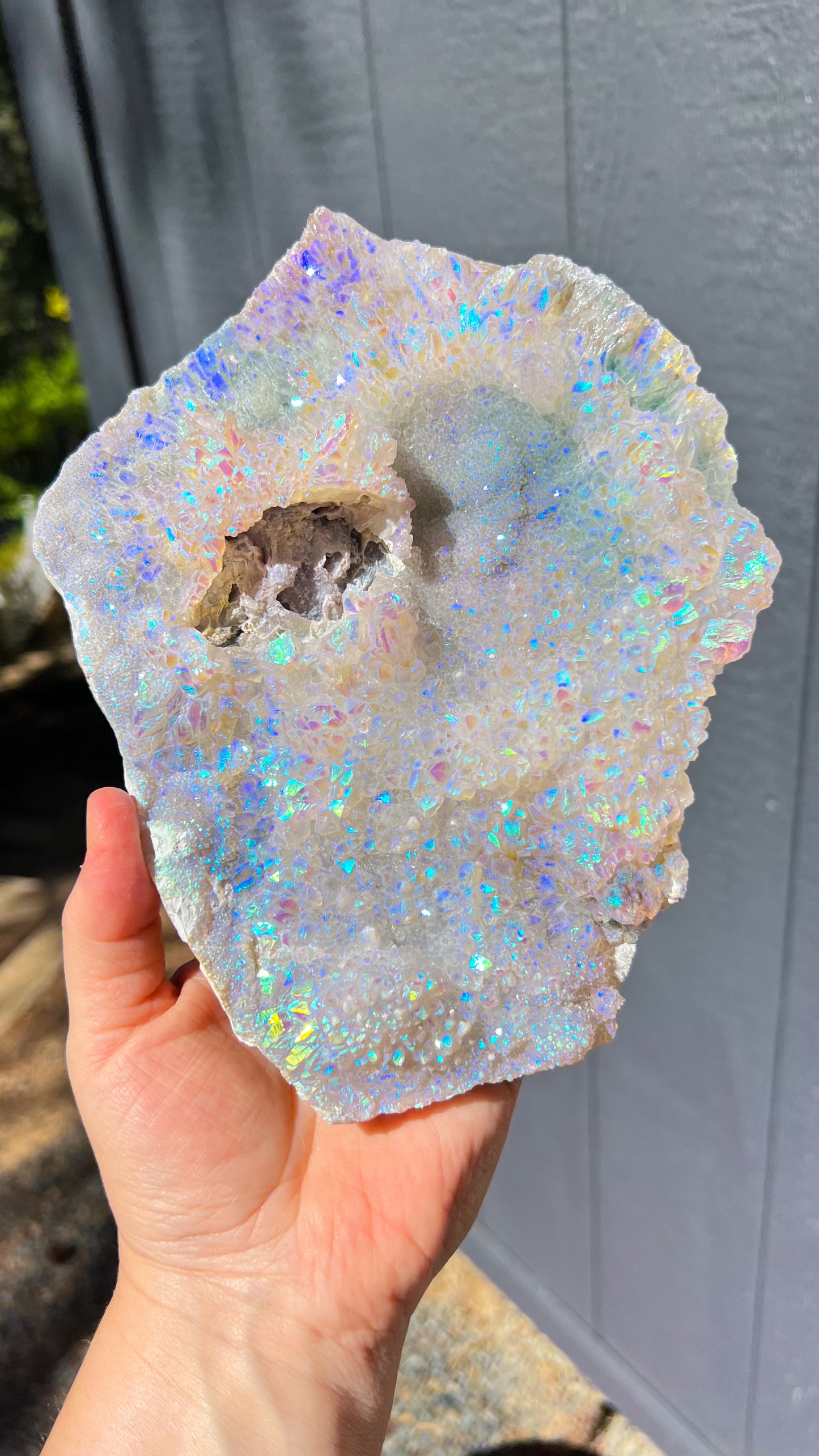 Angel Aura Amethyst Flower