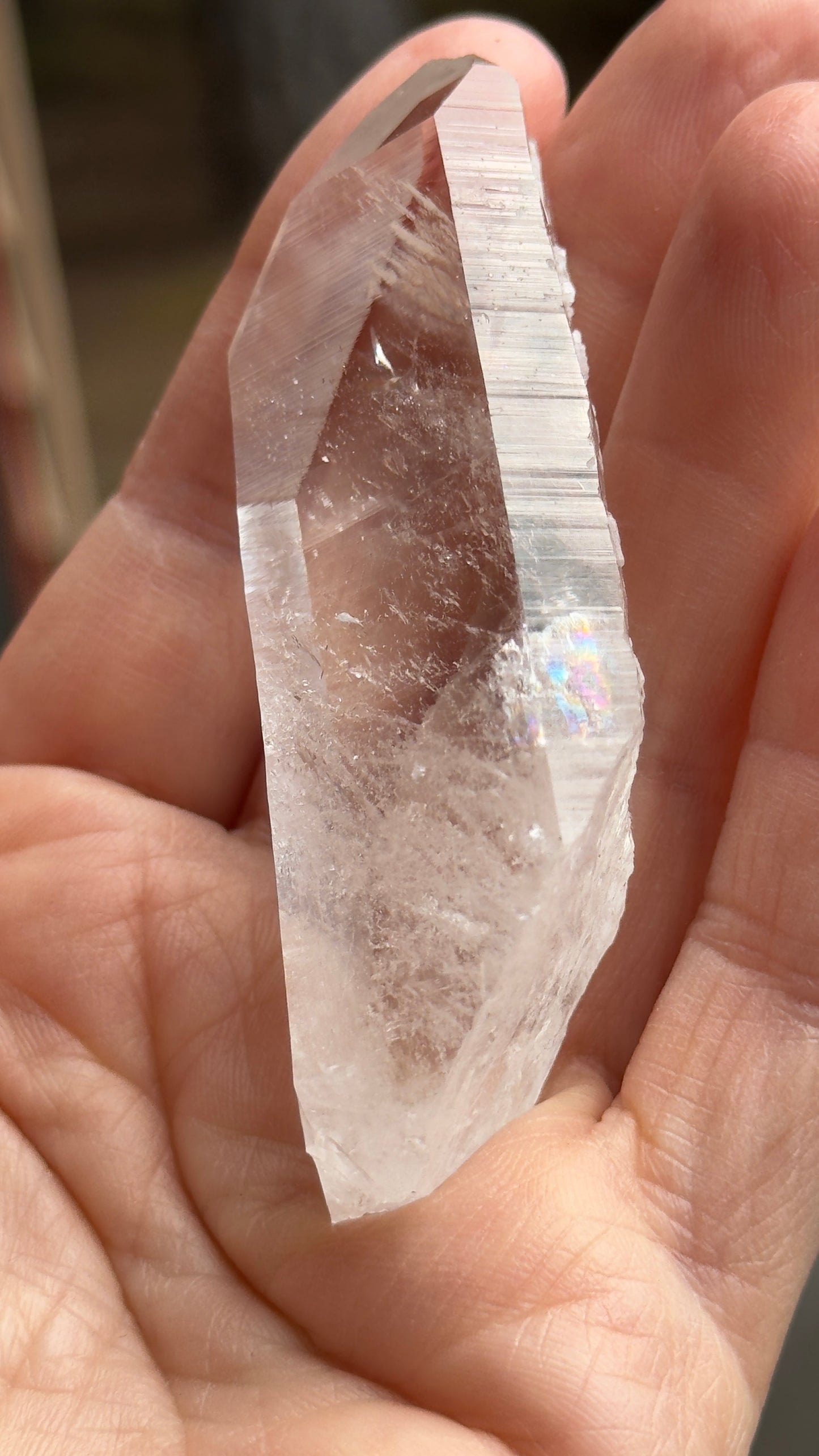 Prismatic Lemurian Quartz, 65g Colombia