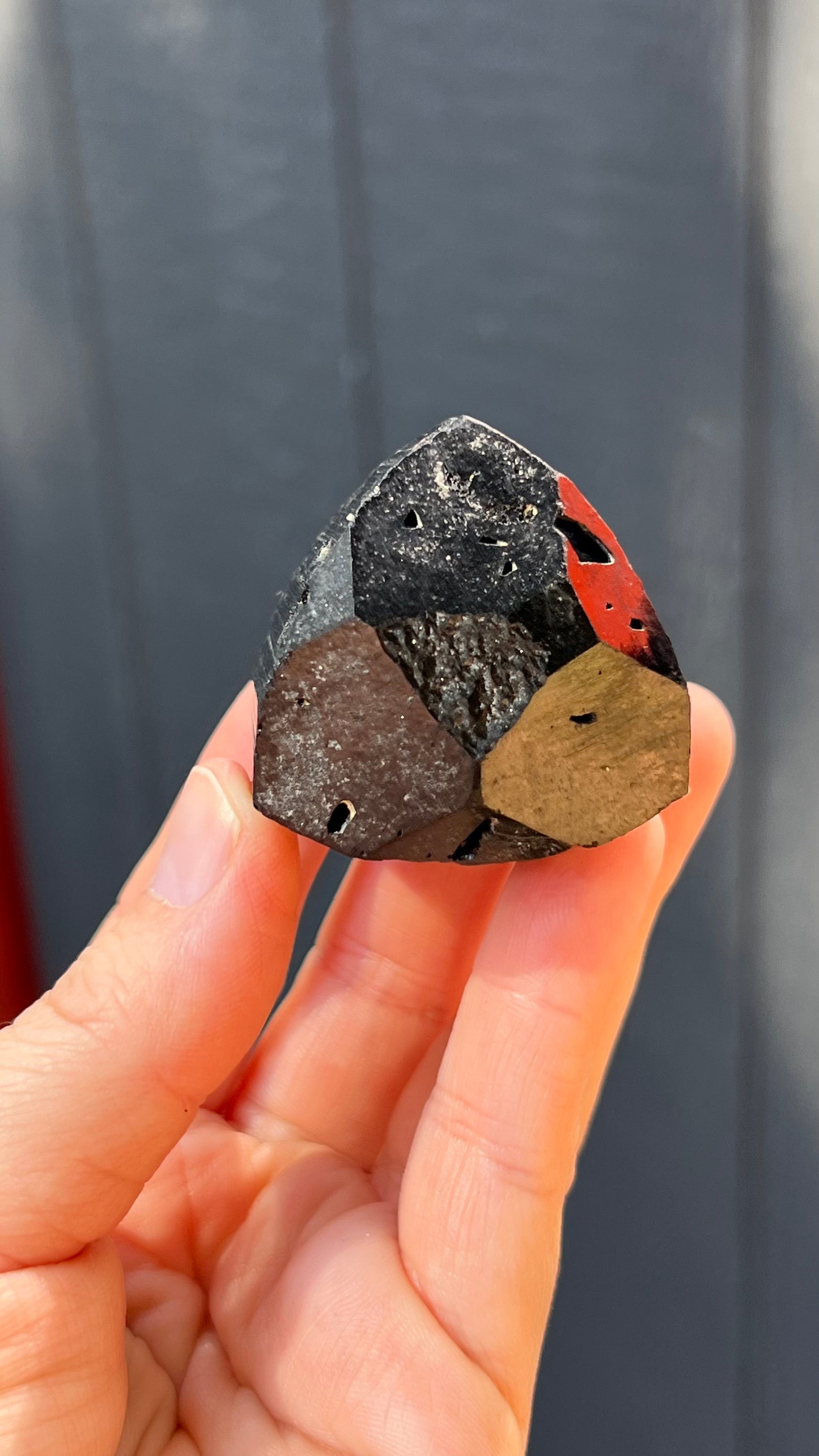 Black Tourmaline Crystal, Schorl, Namibia