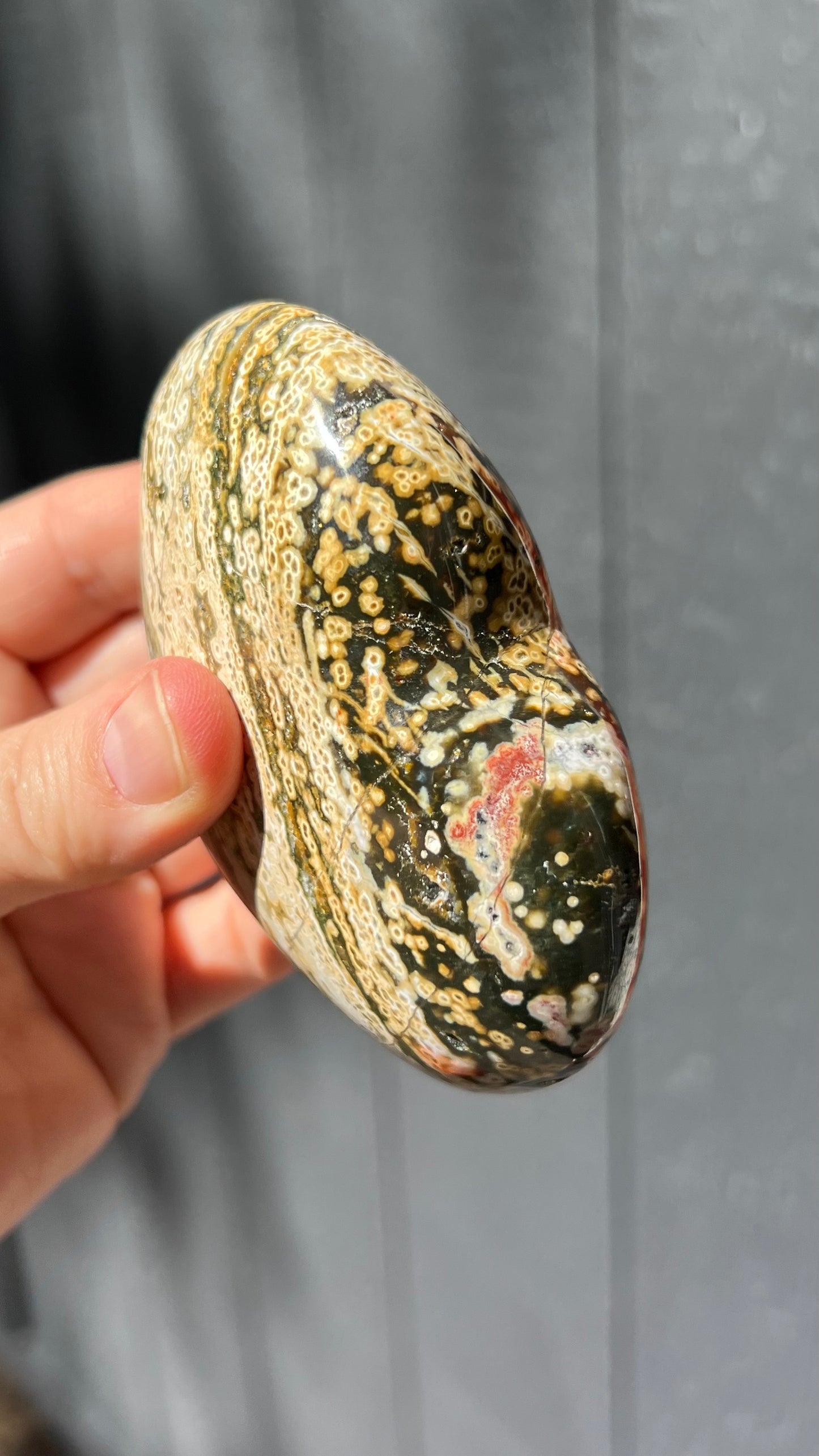 Ocean Jasper Heart