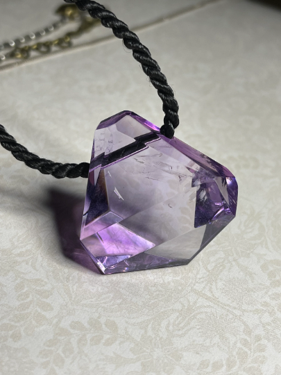 Rose de France Crystal Pendant, Lawrence Stoller