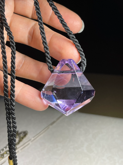 Rose de France Crystal Pendant, Lawrence Stoller