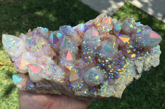 Spirit Quartz Angel Aura Cactus Quartz Fairy Castle