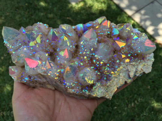 Spirit Quartz Angel Aura Cactus Quartz Fairy Castle