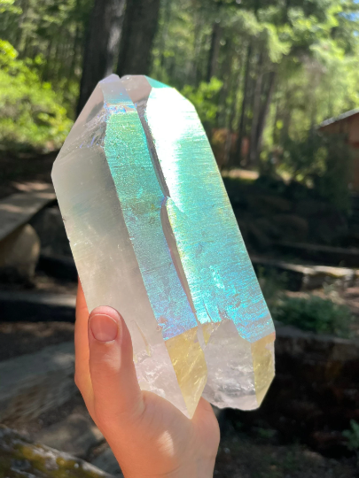 Large Angel Aura DT Twin Lemurian Decorator