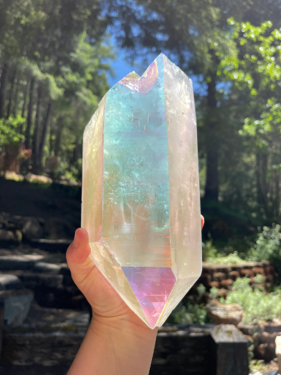 Large Angel Aura DT Twin Lemurian Decorator