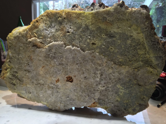 65lb Titanium Aura Lemurian Quartz Cluster