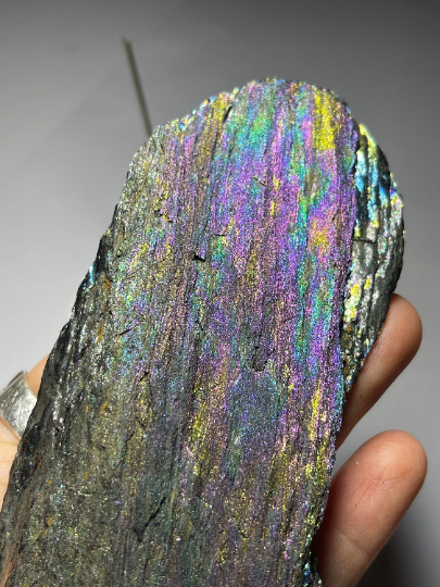 Rare Rainbow Hematite, Iridescent Minerals