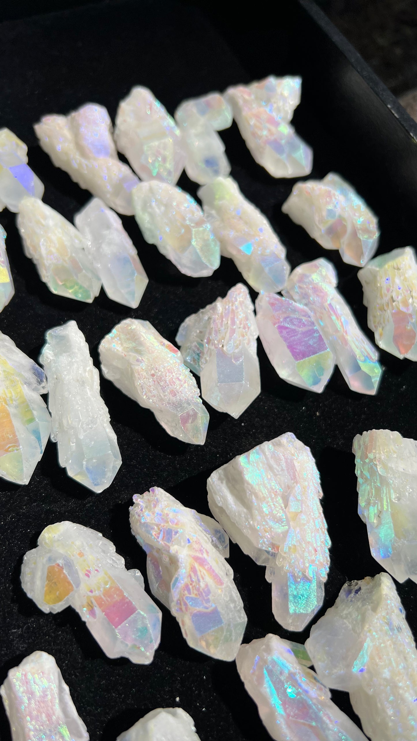 ONE Angel Aura Candle Quartz Point, Madagascar