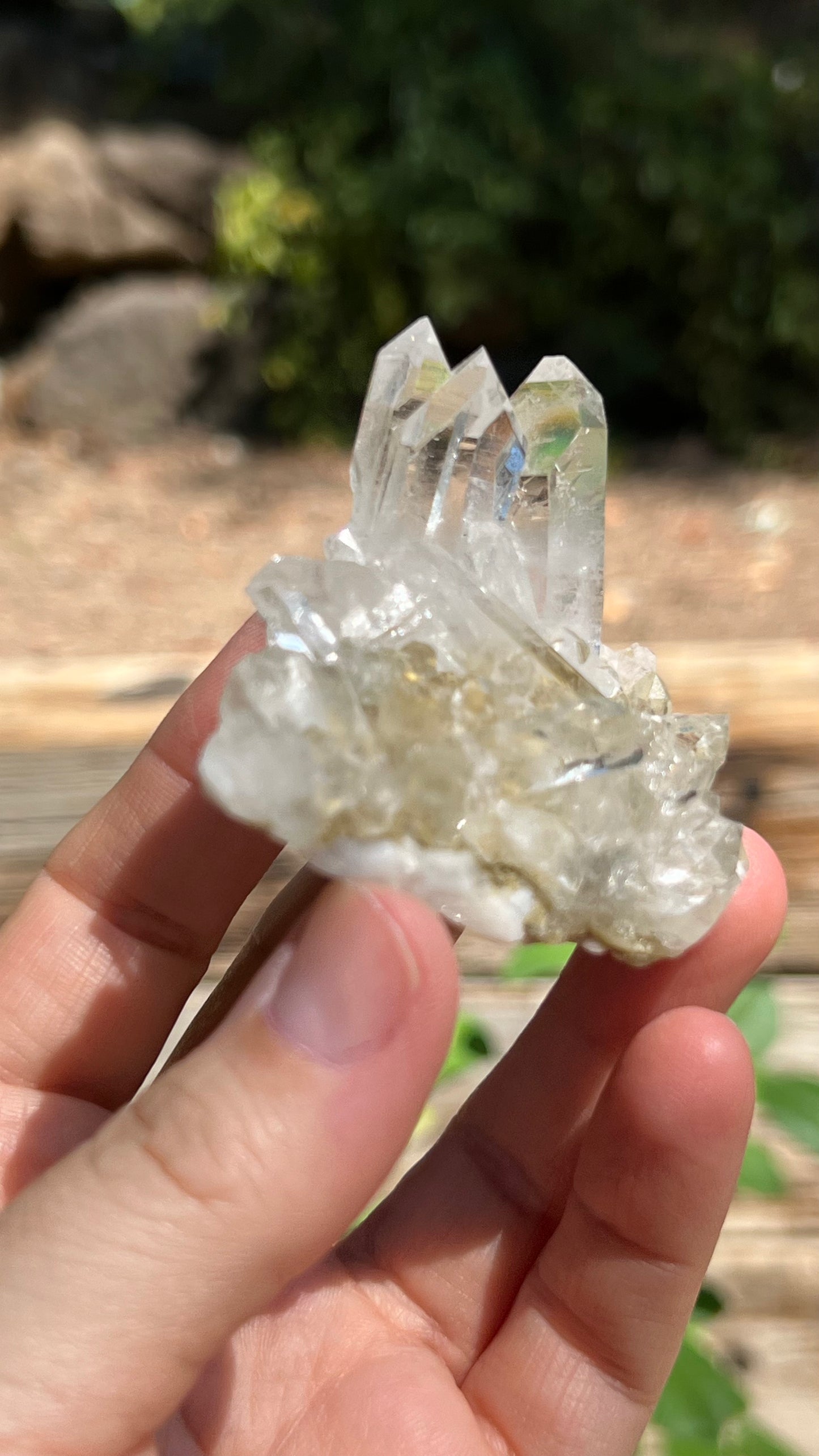 Prismatic Himalayan Quartz Cluster, Nepal