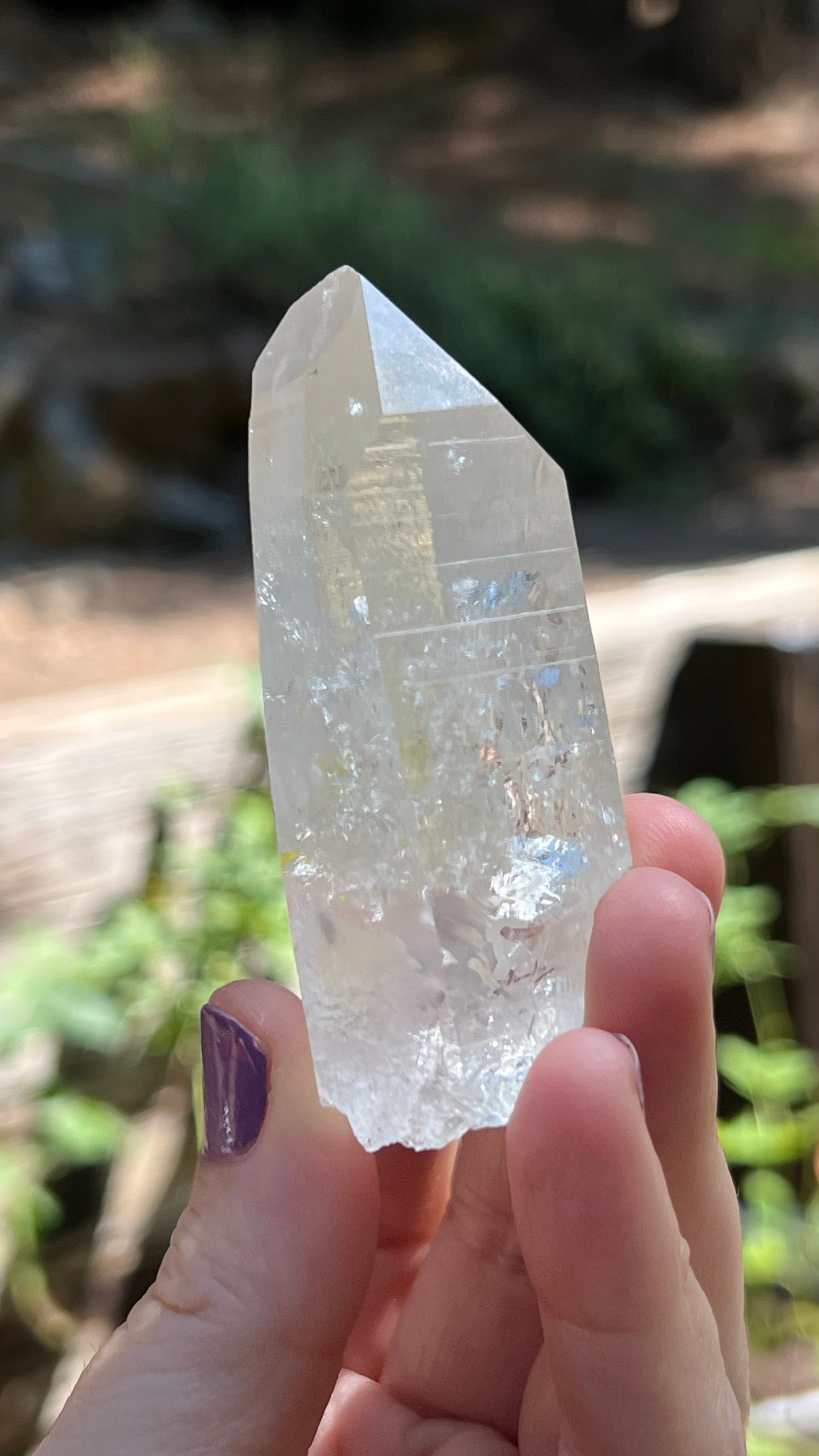 Recordkeeper Lemurian 7-3-7 Quartz, Colombia