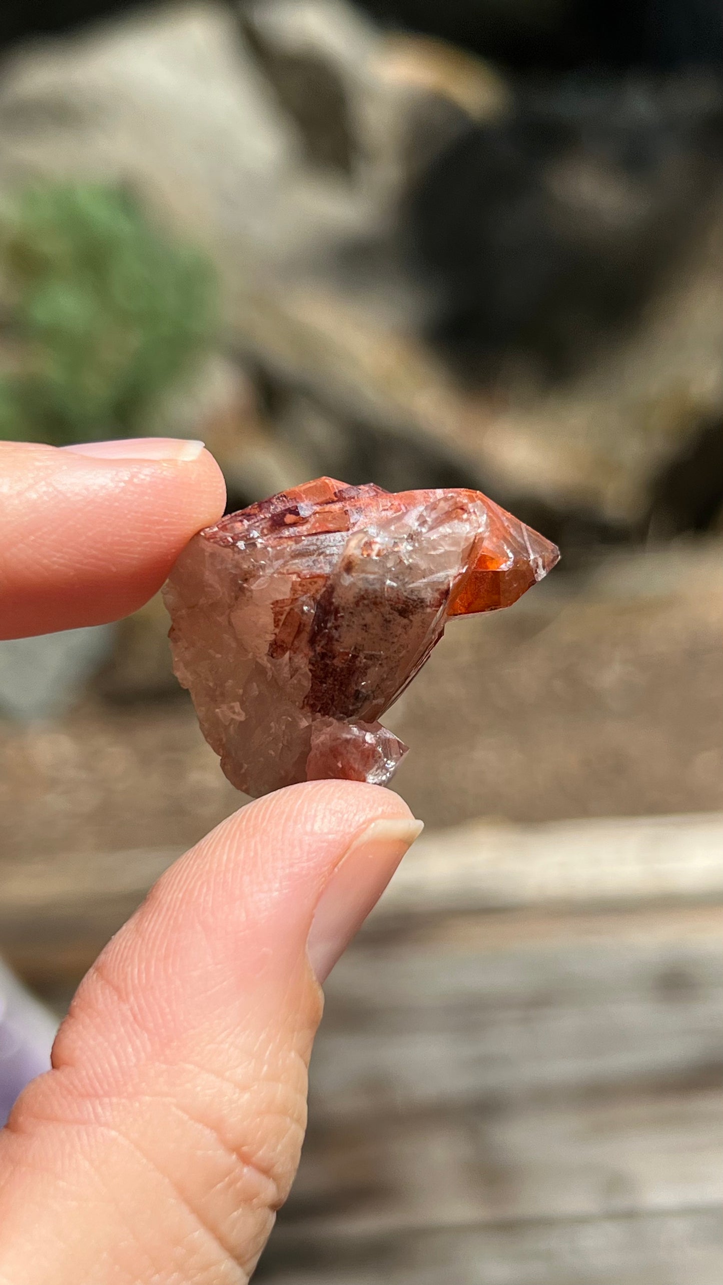 Orange River Quartz Crystal, Namibia
