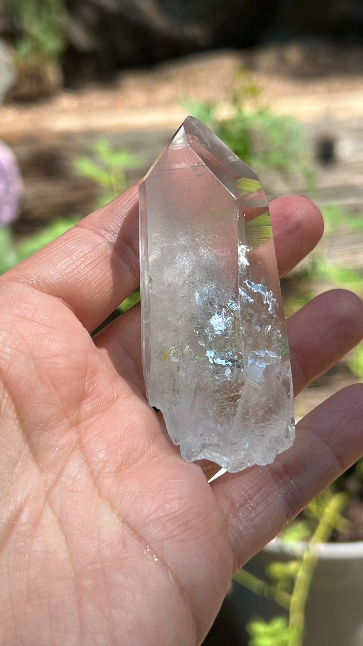 Recordkeeper Lemurian 7-3-7 Quartz, Colombia