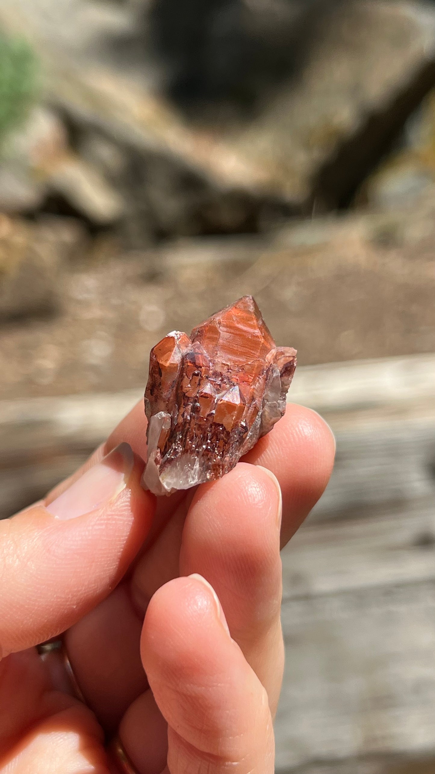 Orange River Quartz Crystal, Namibia