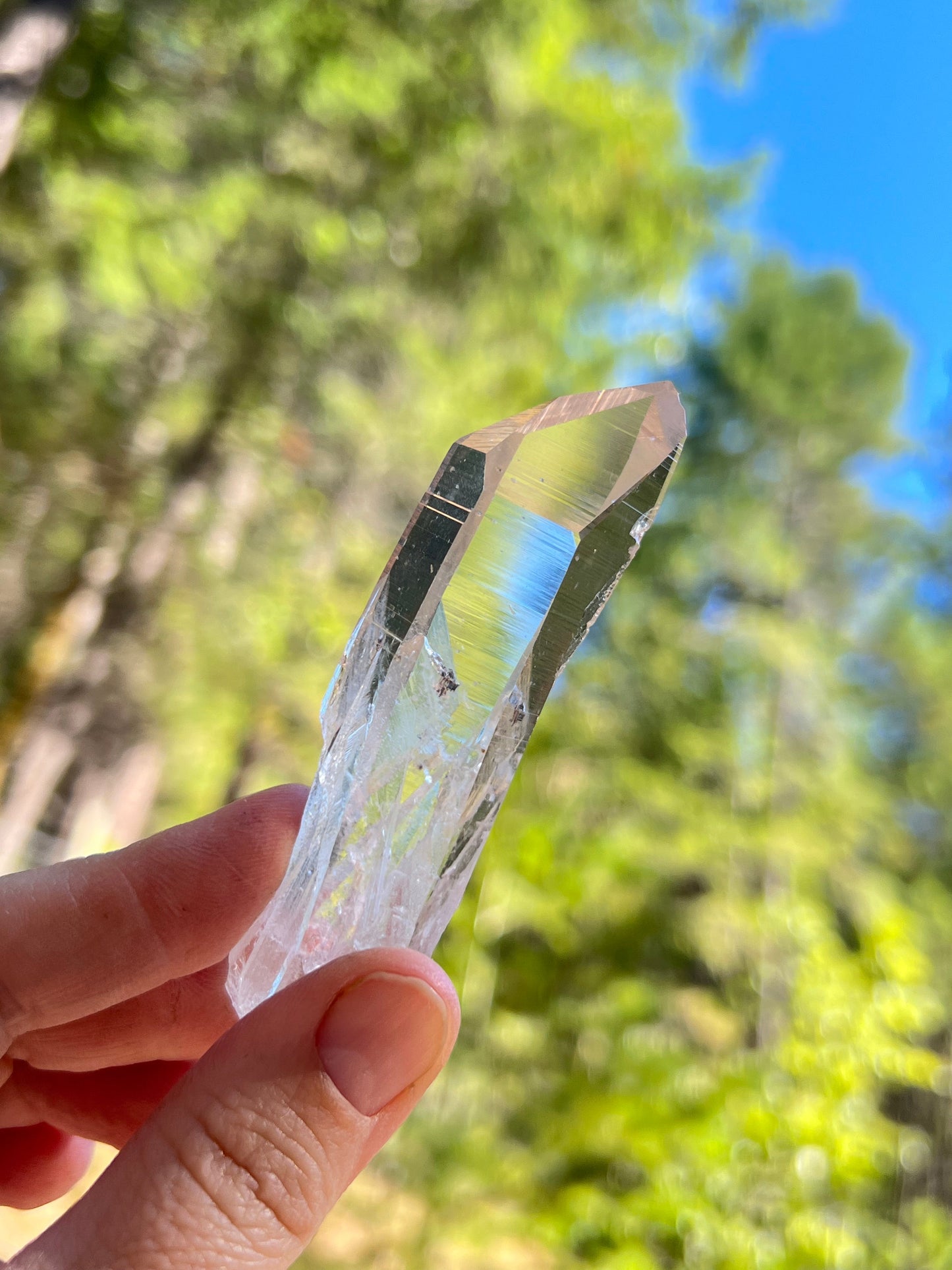 Prismatic Lemurian, 62g McEarl Mine, Arkansas, USA