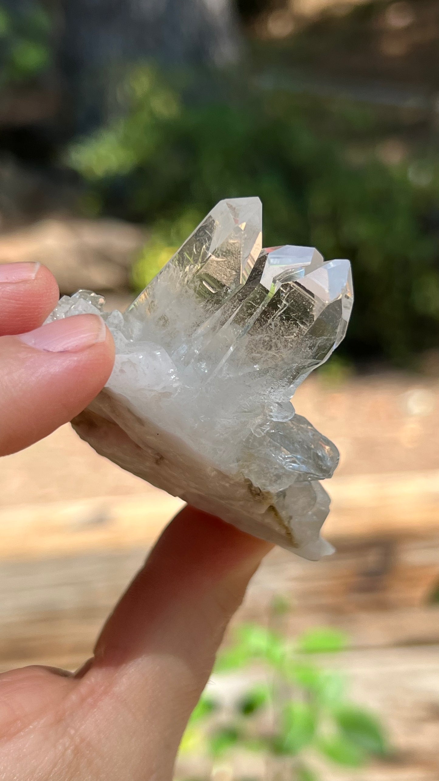 Prismatic Himalayan Quartz Cluster, Nepal