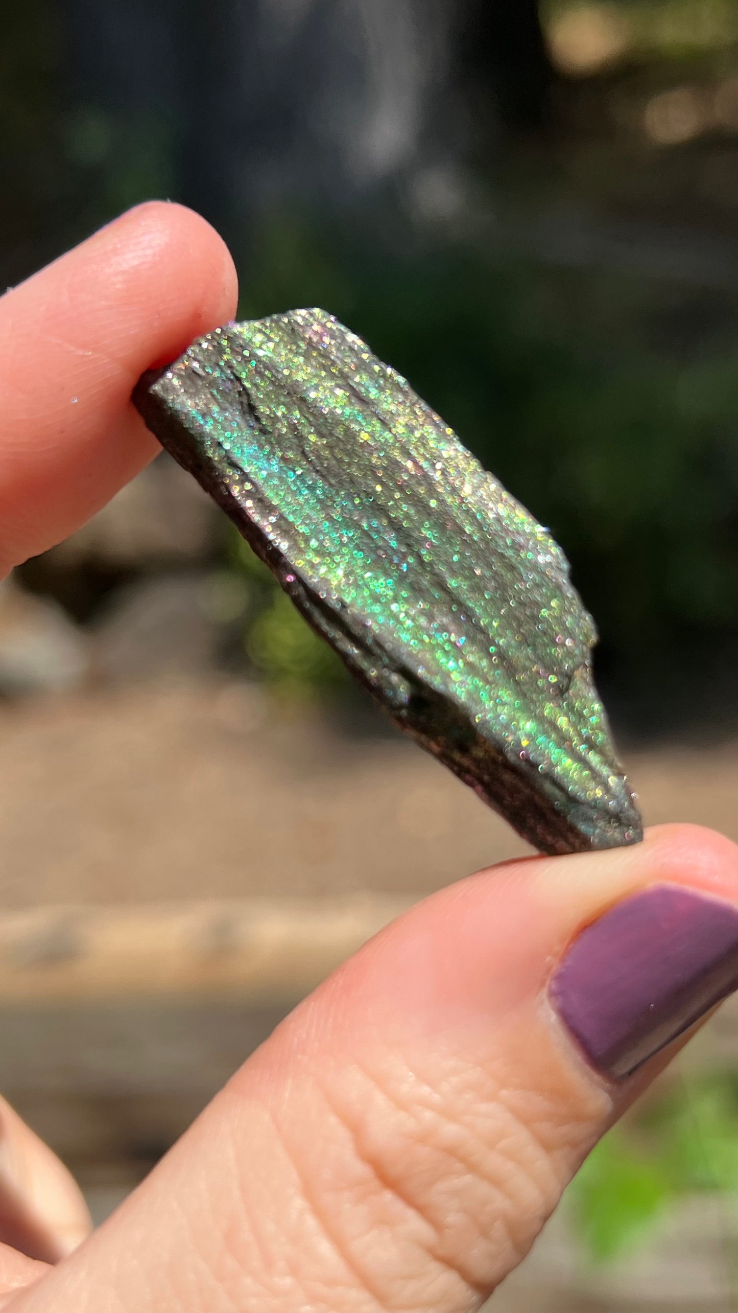 Iridescent Rainbow Hematite, 33ct Andrade Mine, Brazil