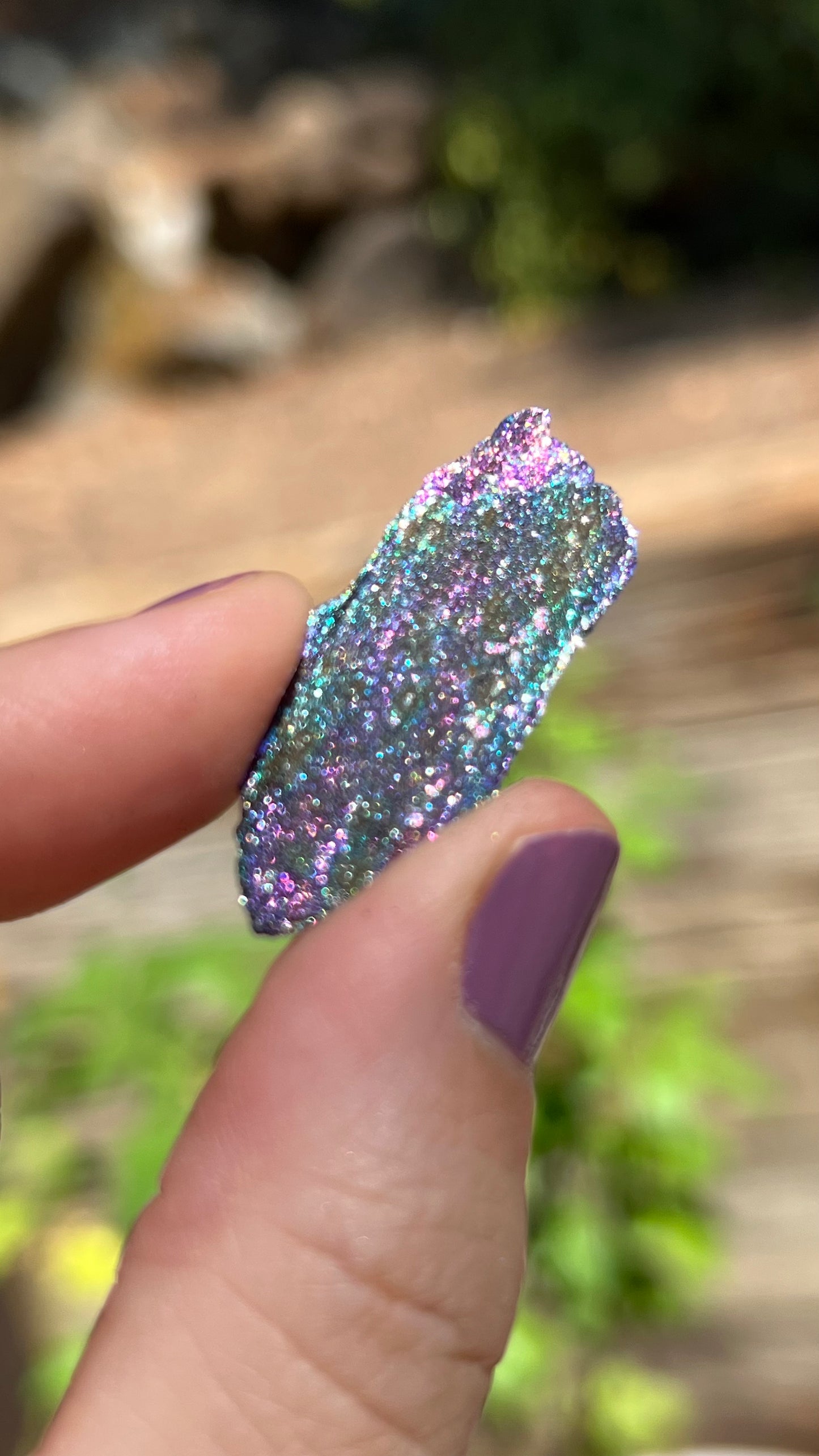 Iridescent Rainbow Hematite, 14ct Andrade Mine, Brazil