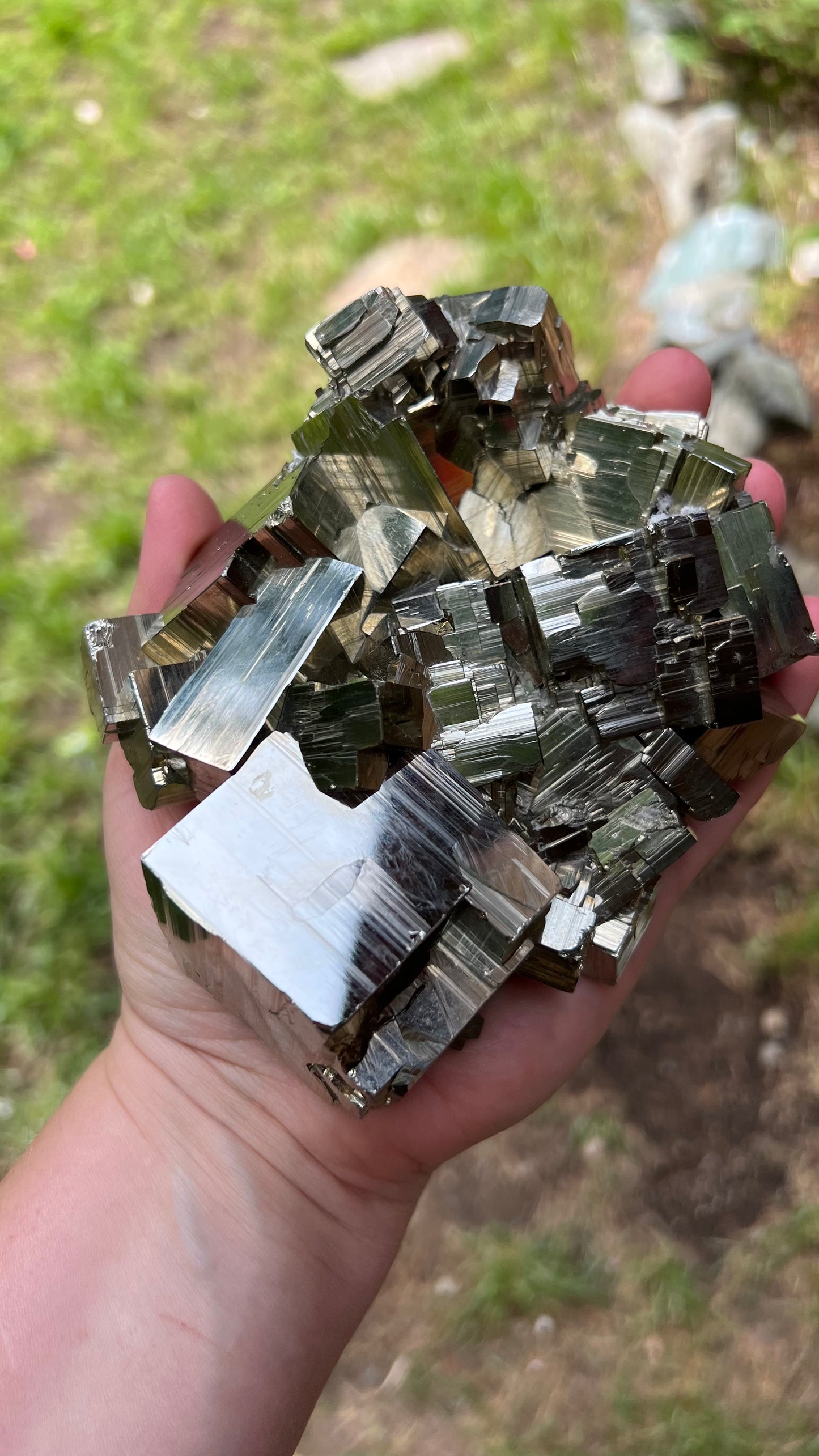 Striking Pyrite with Quartz, Huanzala Mine, Peru