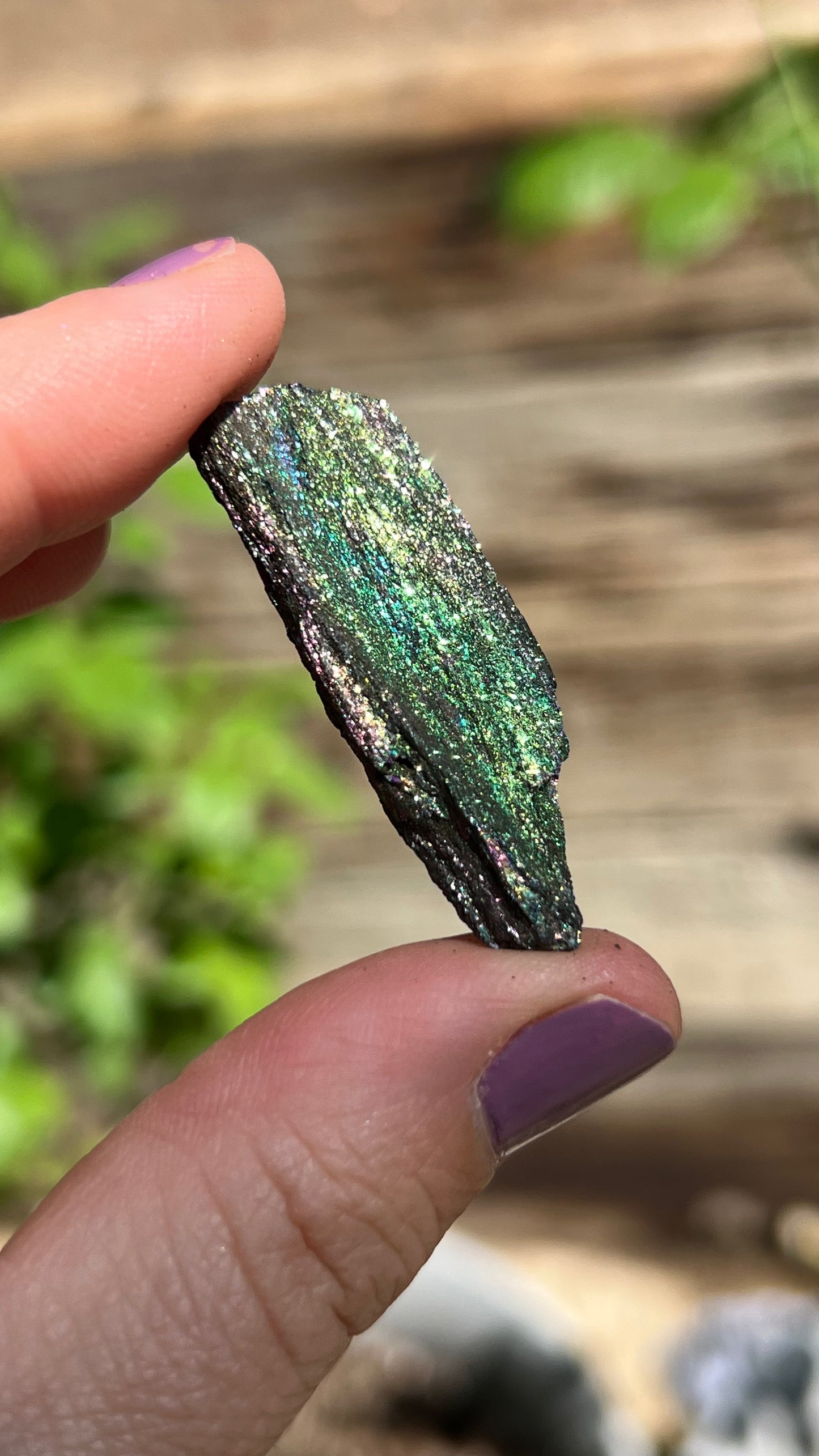 Iridescent Rainbow Hematite, 33ct Andrade Mine, Brazil