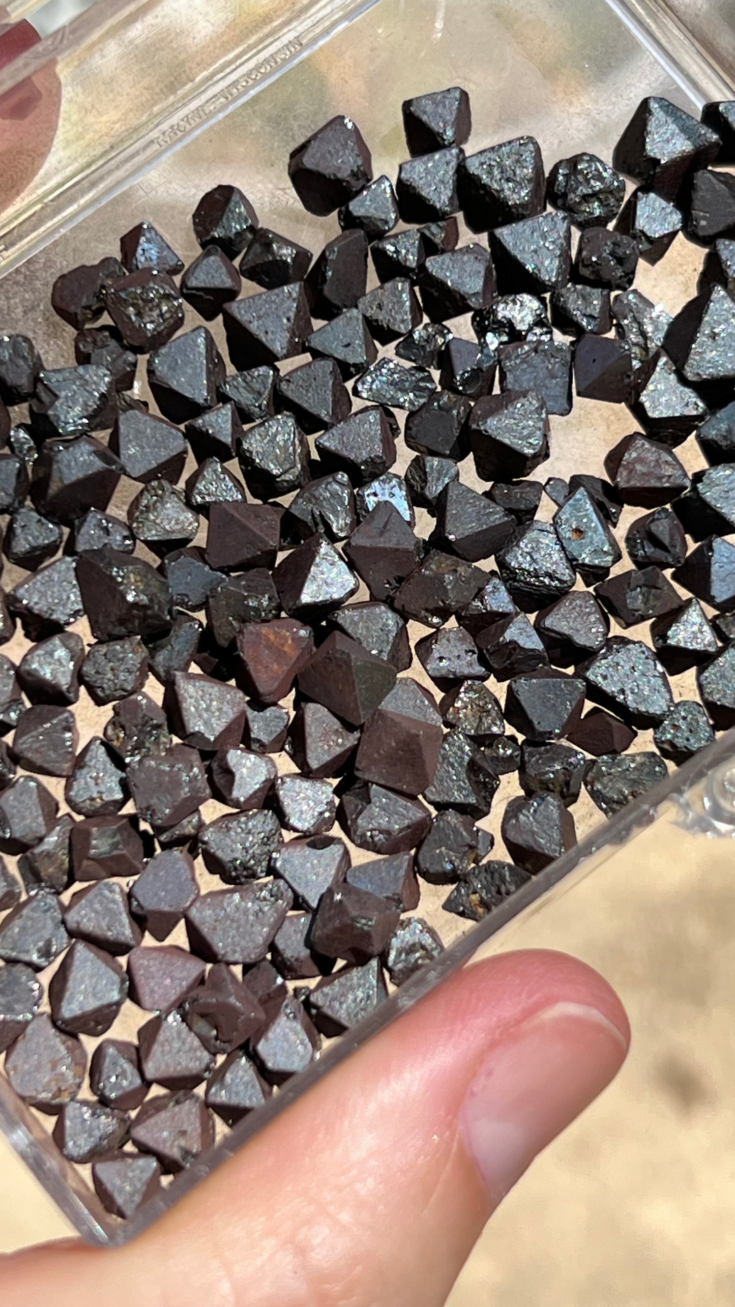 One Magnetite Octahedron Crystal for your Third-eye!