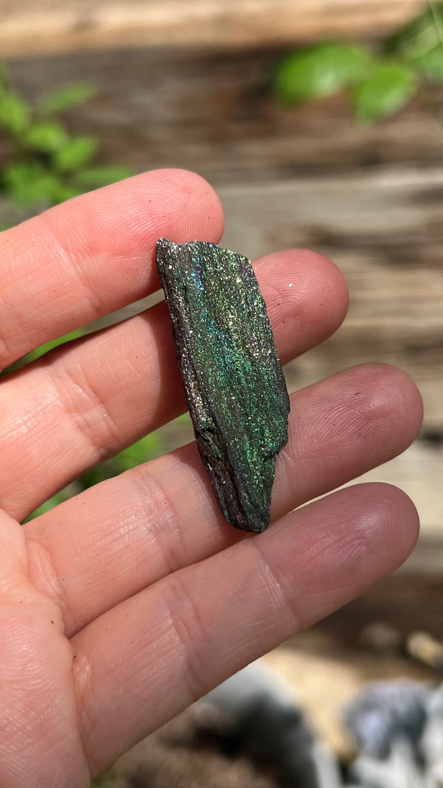 Iridescent Rainbow Hematite, 33ct Andrade Mine, Brazil