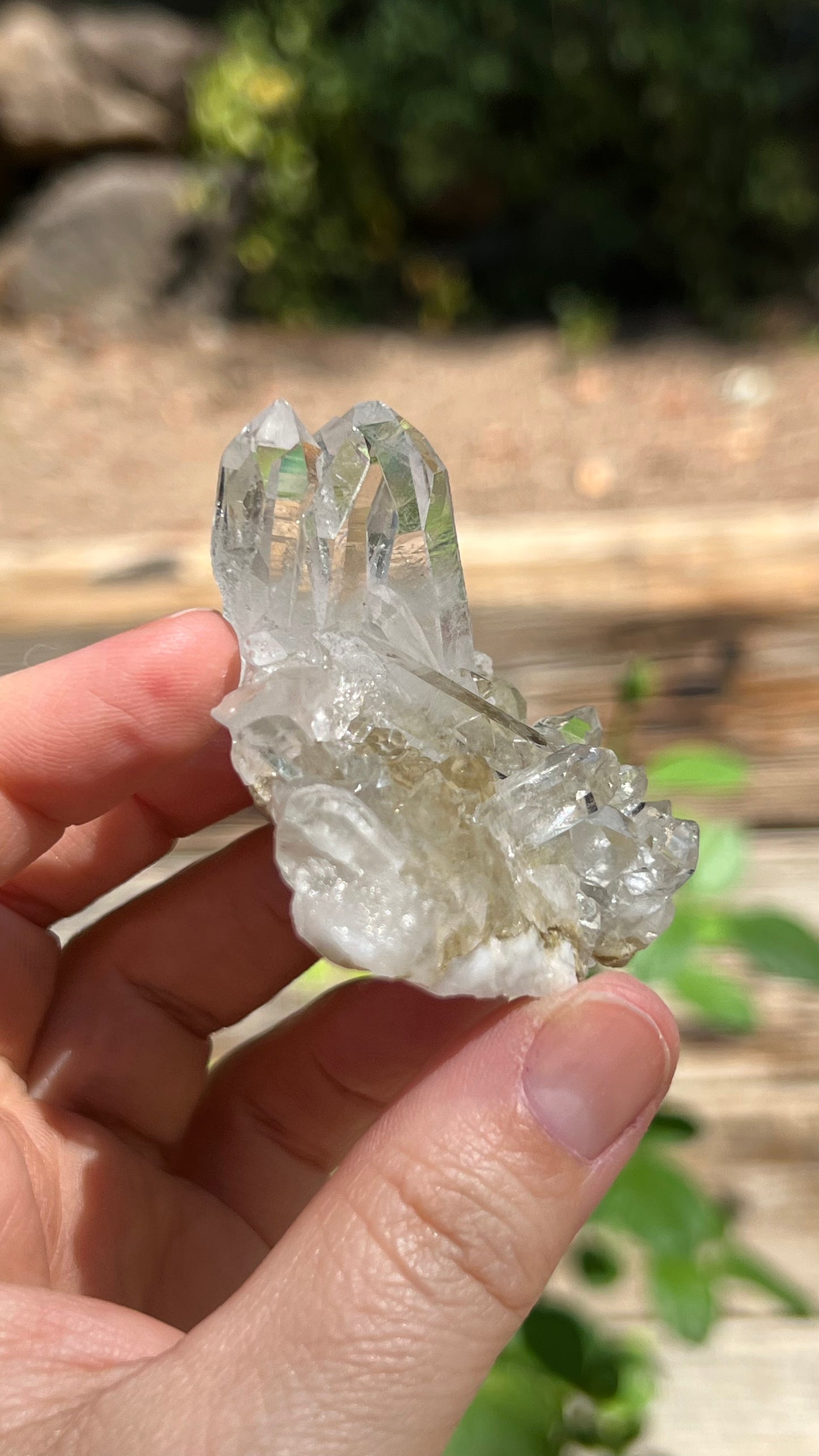 Prismatic Himalayan Quartz Cluster, Nepal