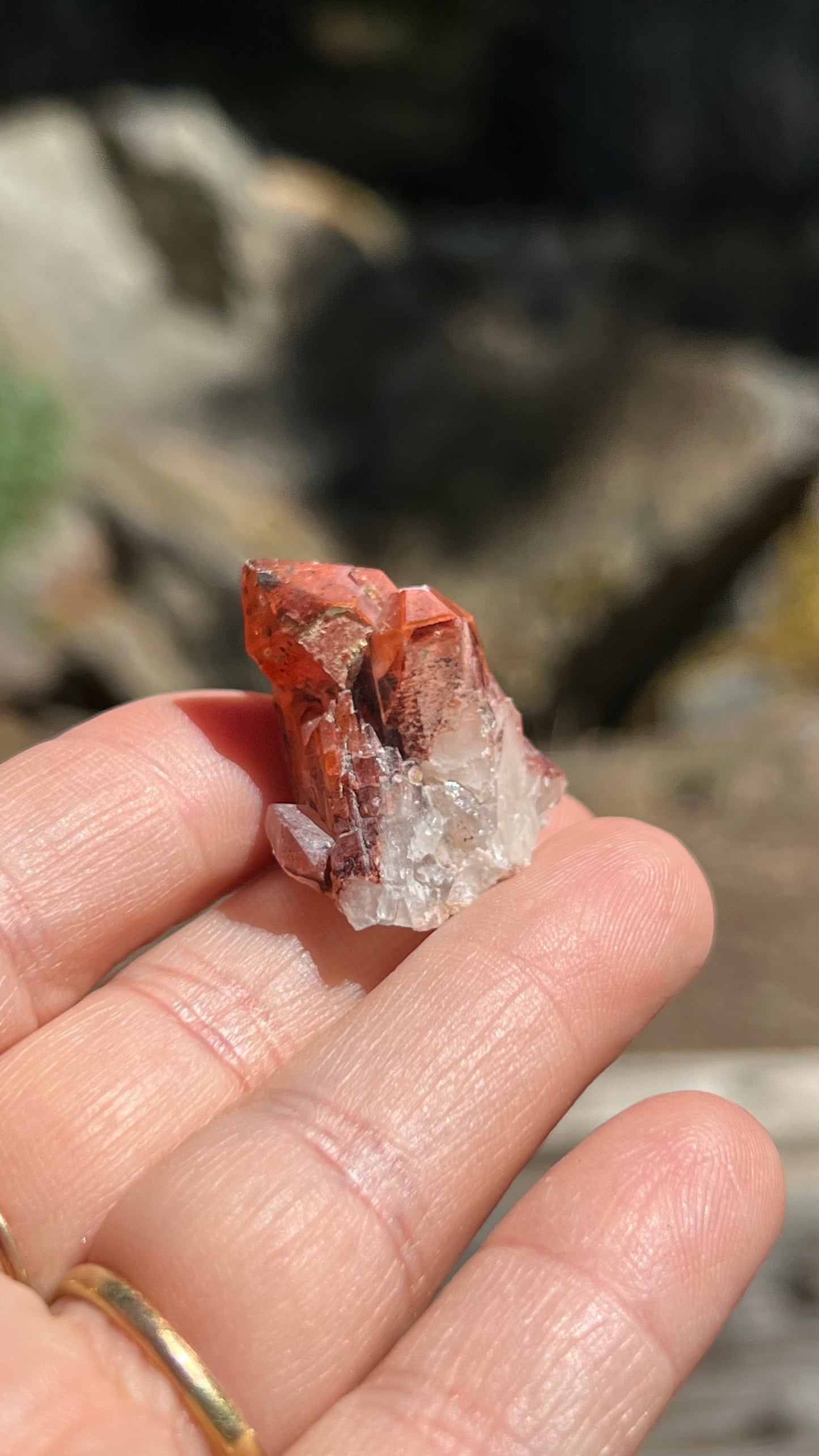 Orange River Quartz Crystal, Namibia