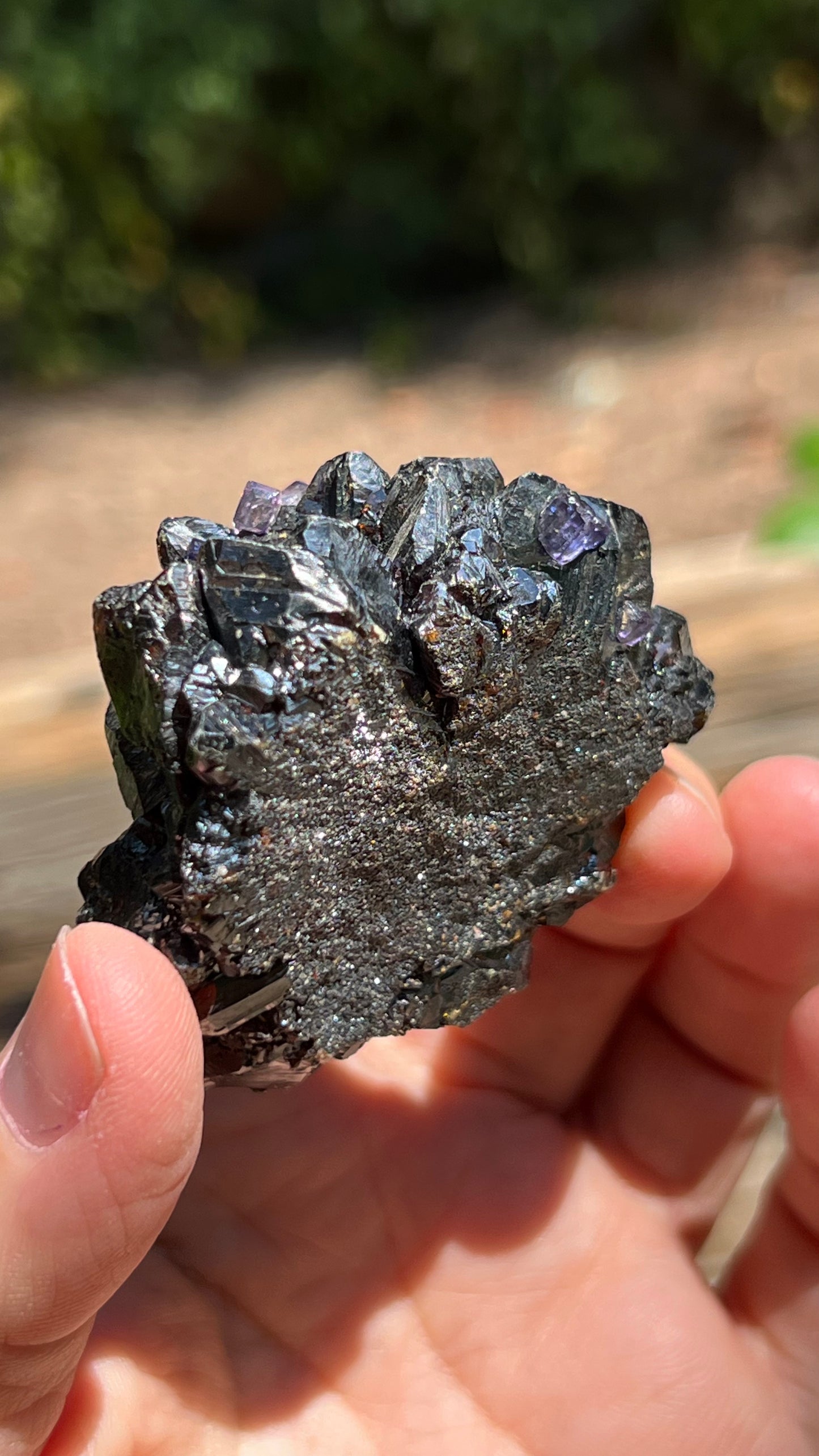 Fluorite on Sphalerite, Elmwood Mine TN