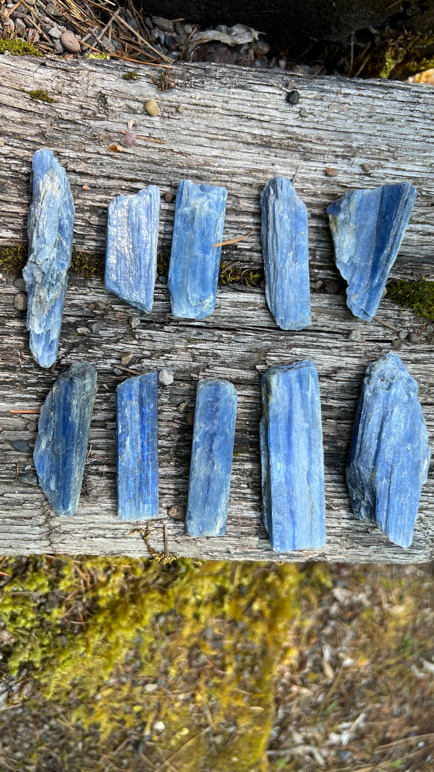 One Kyanite, Raw Natural Blade