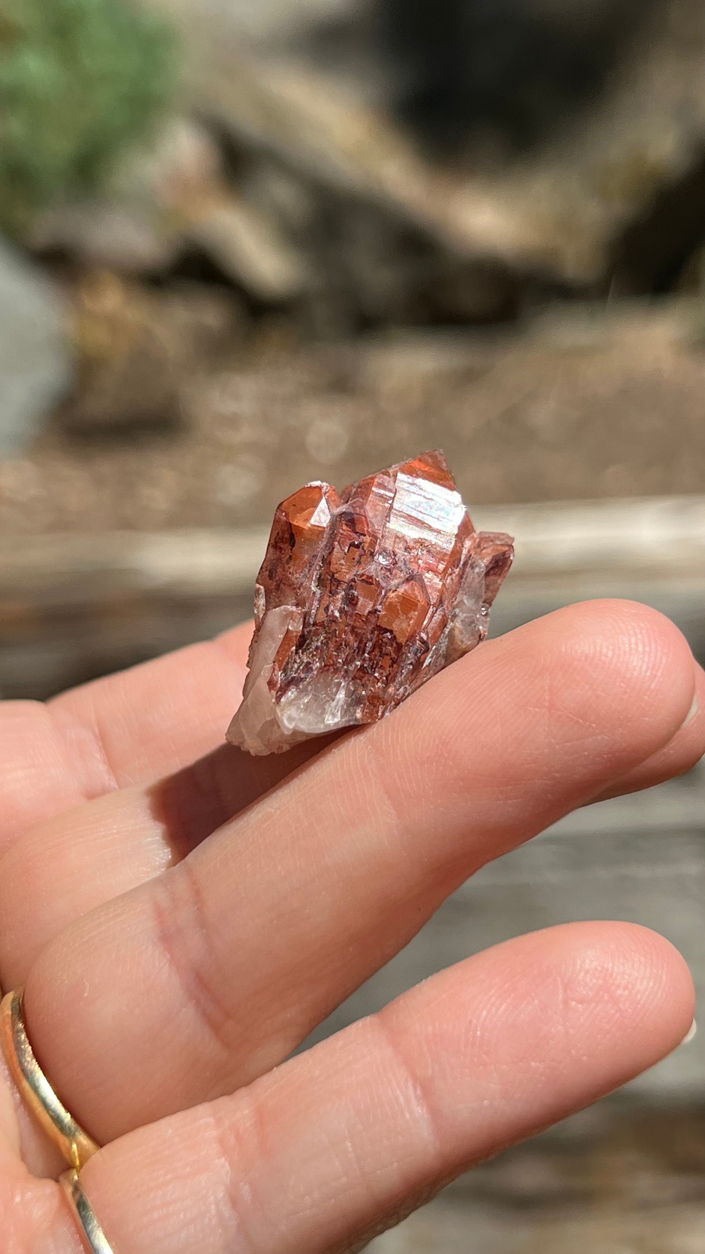 Orange River Quartz Crystal, Namibia