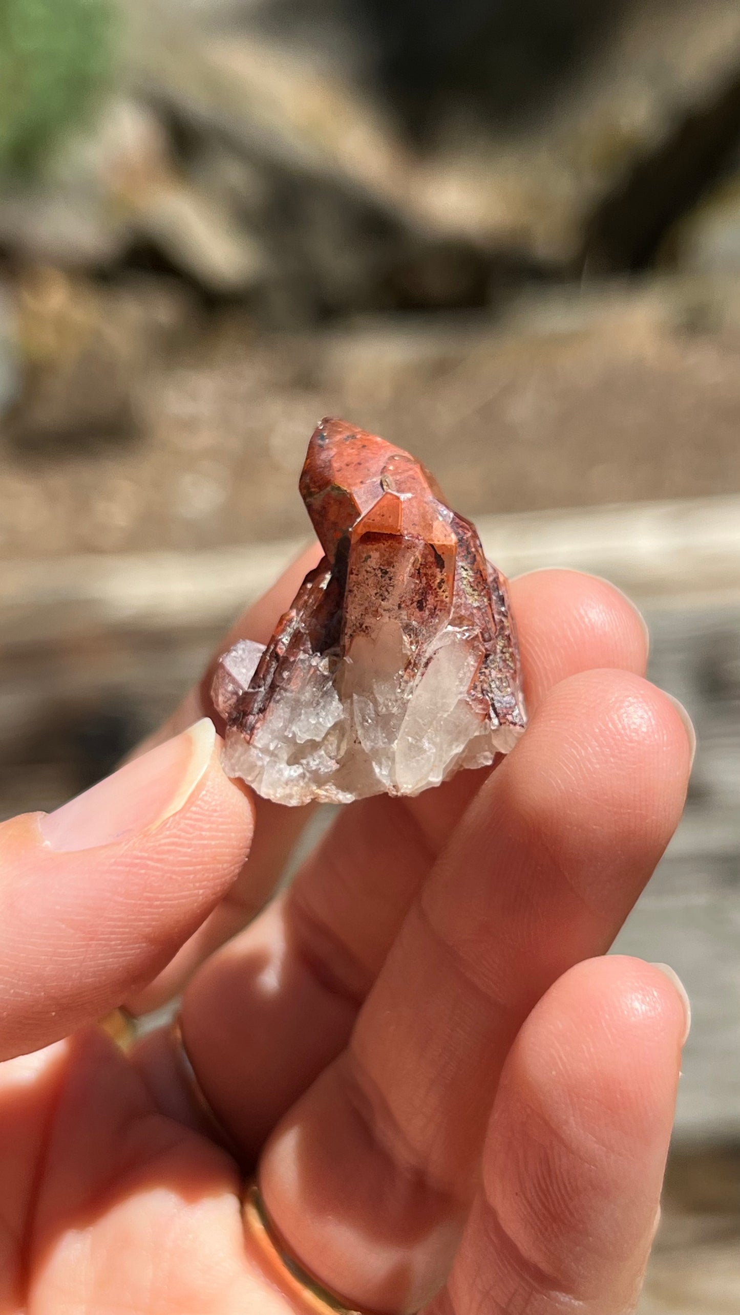 Orange River Quartz Crystal, Namibia