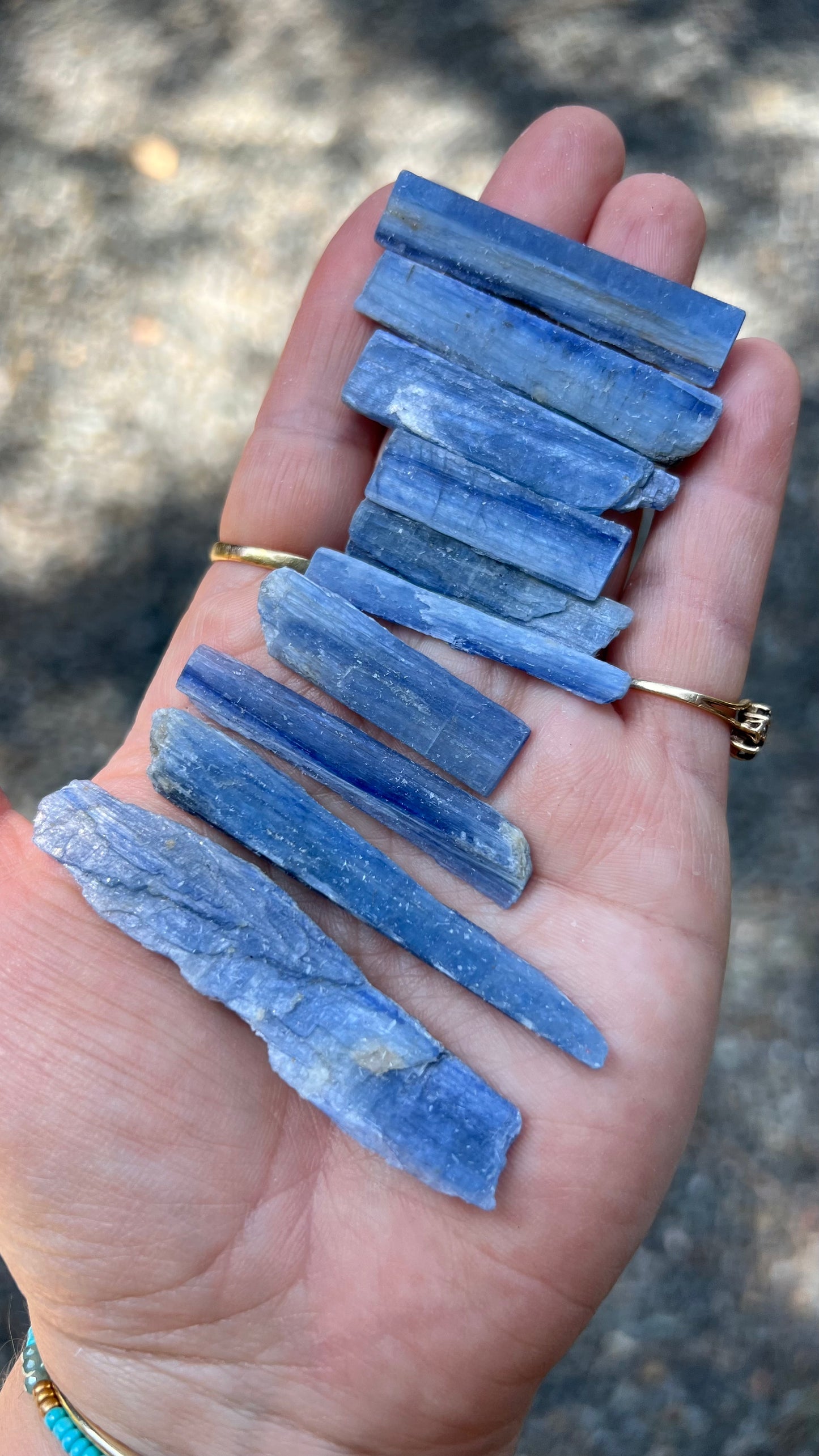 One Kyanite, Raw Natural Blade