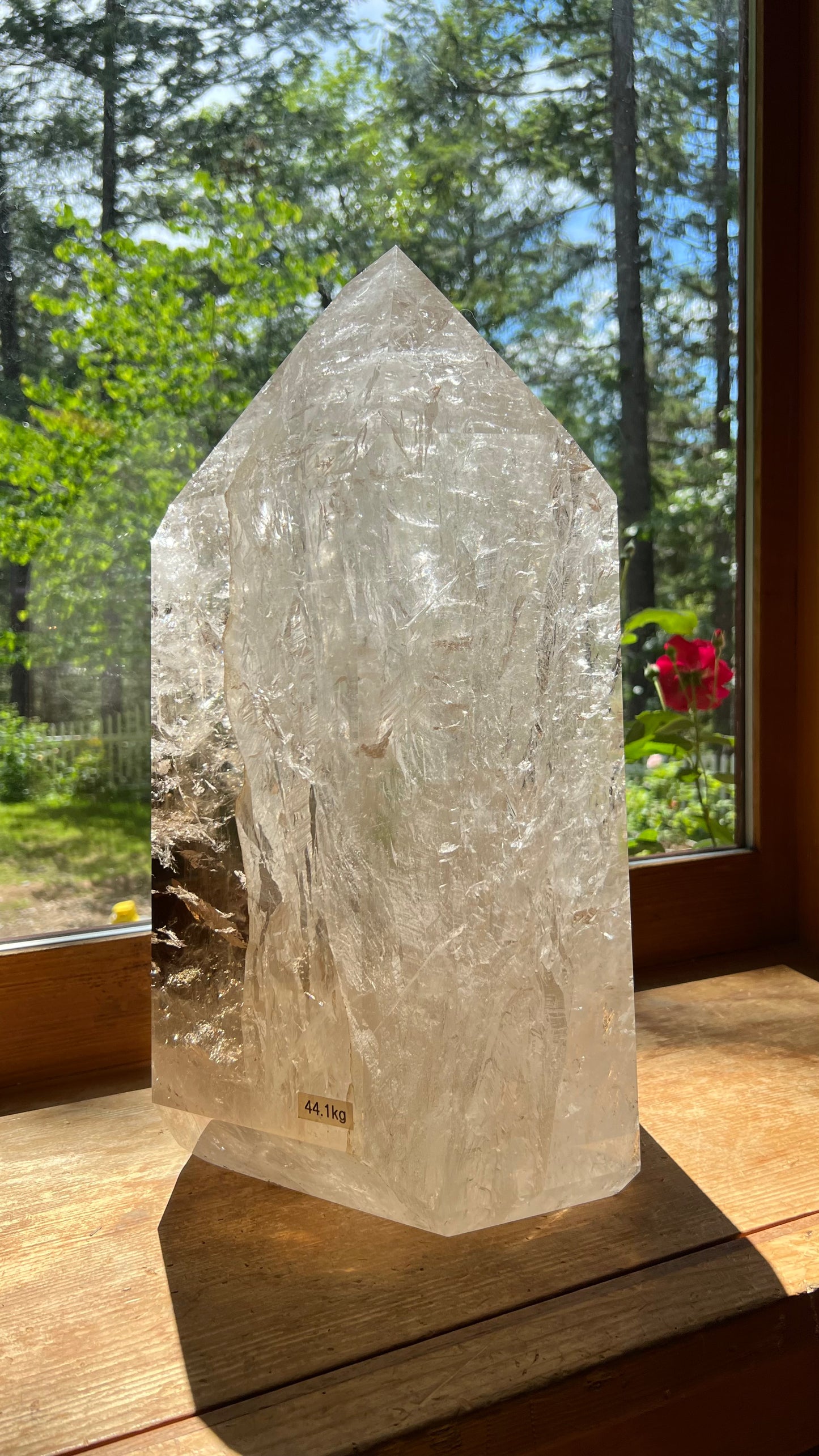 Quartz Tower, 97lbs, Brazil Crystal Home Decor