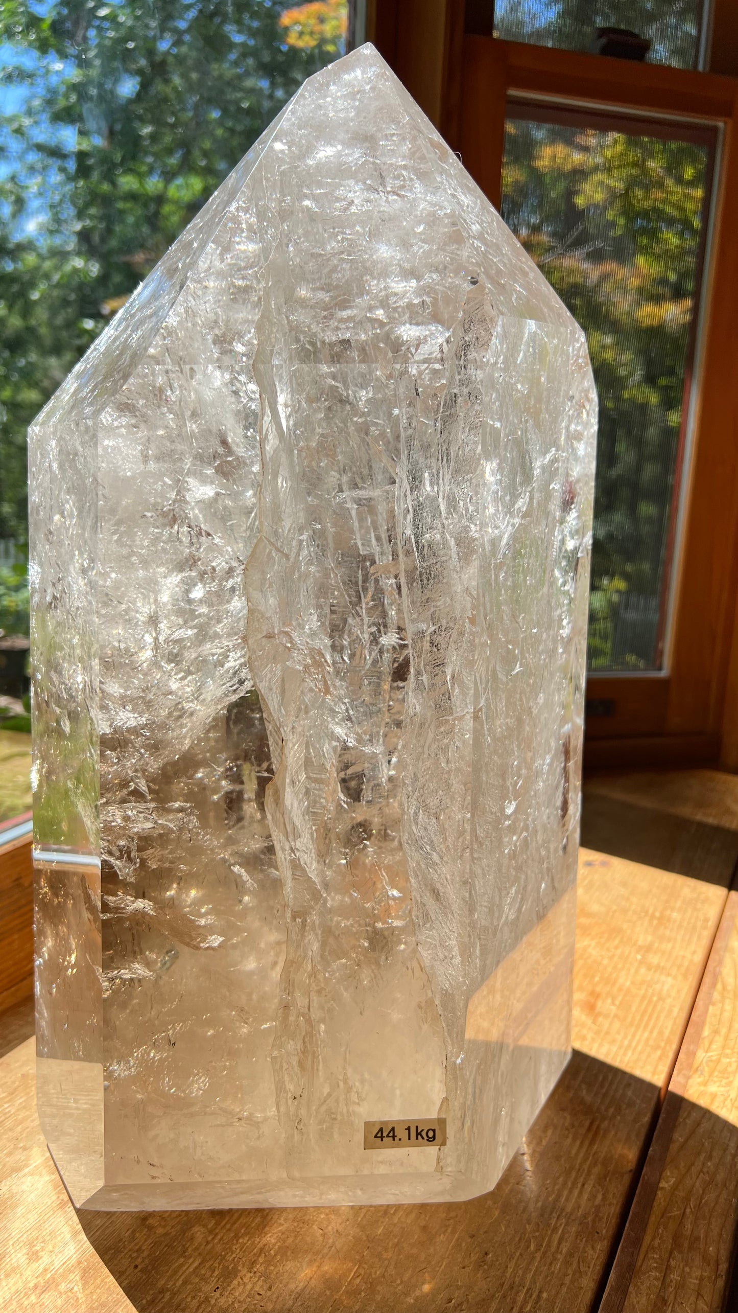 Quartz Tower, 97lbs, Brazil Crystal Home Decor