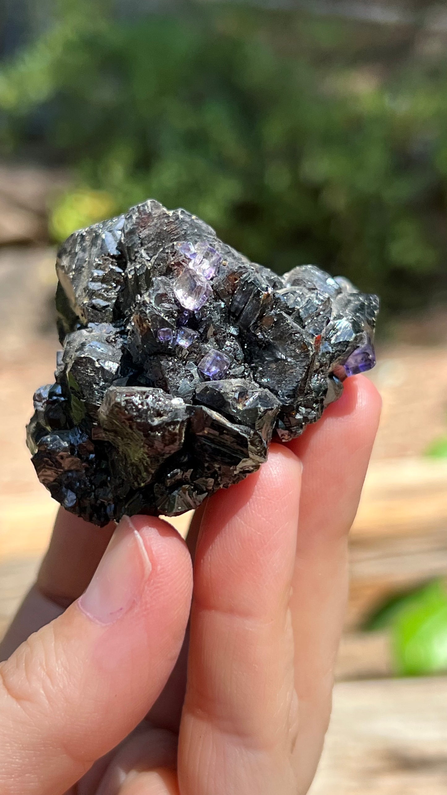 Fluorite on Sphalerite, Elmwood Mine TN