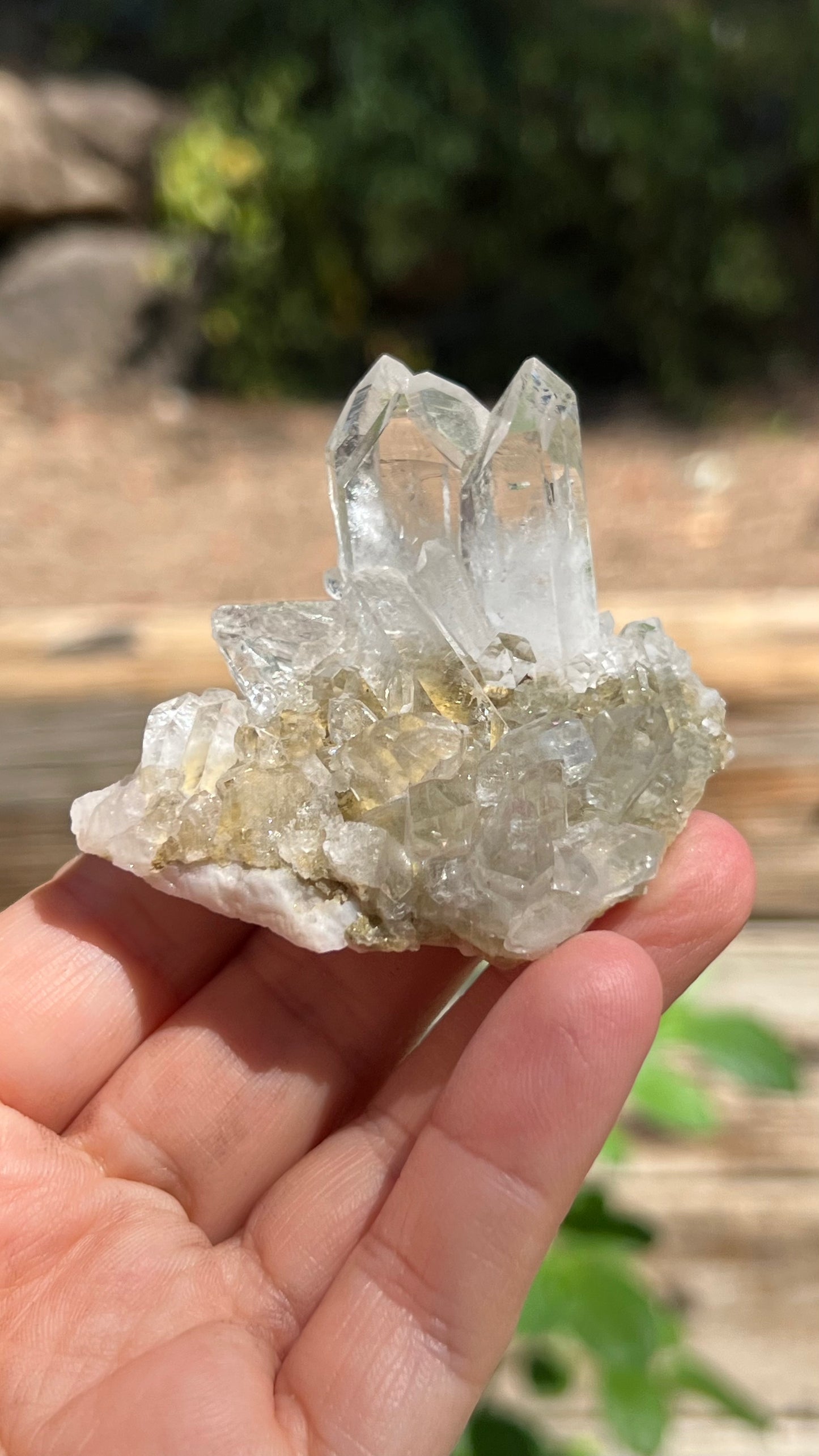Prismatic Himalayan Quartz Cluster, Nepal