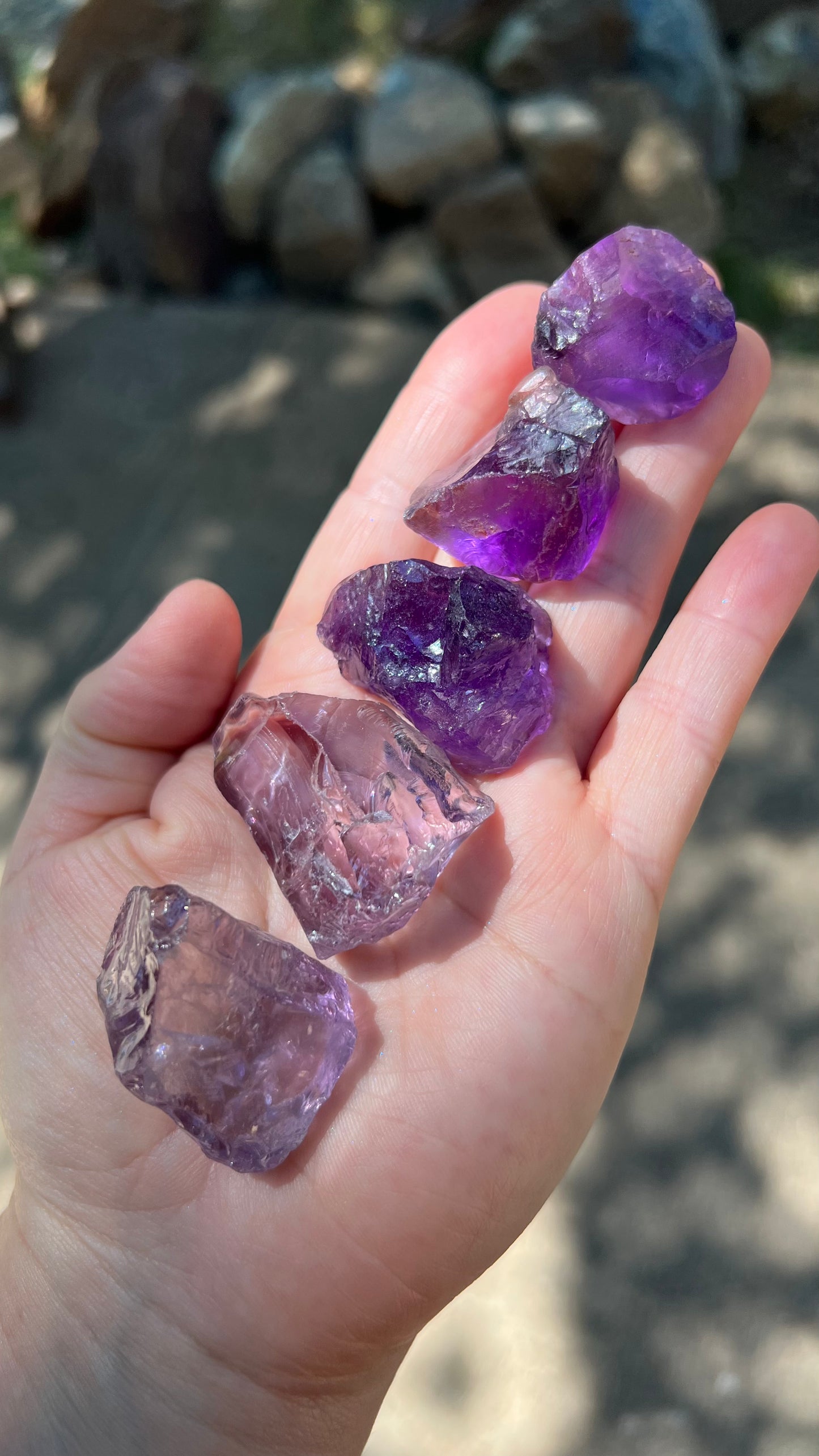 Gemmy Amethyst, Raw Crystals You Choose!