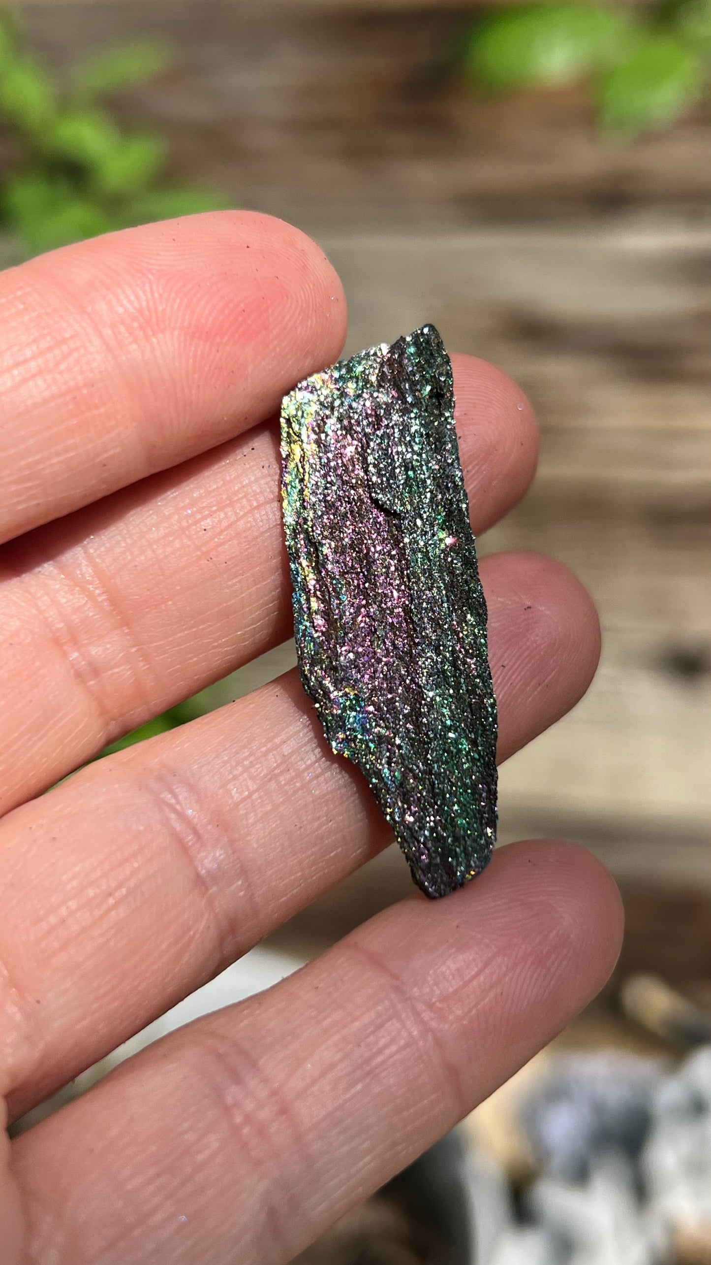 Iridescent Rainbow Hematite, 33ct Andrade Mine, Brazil