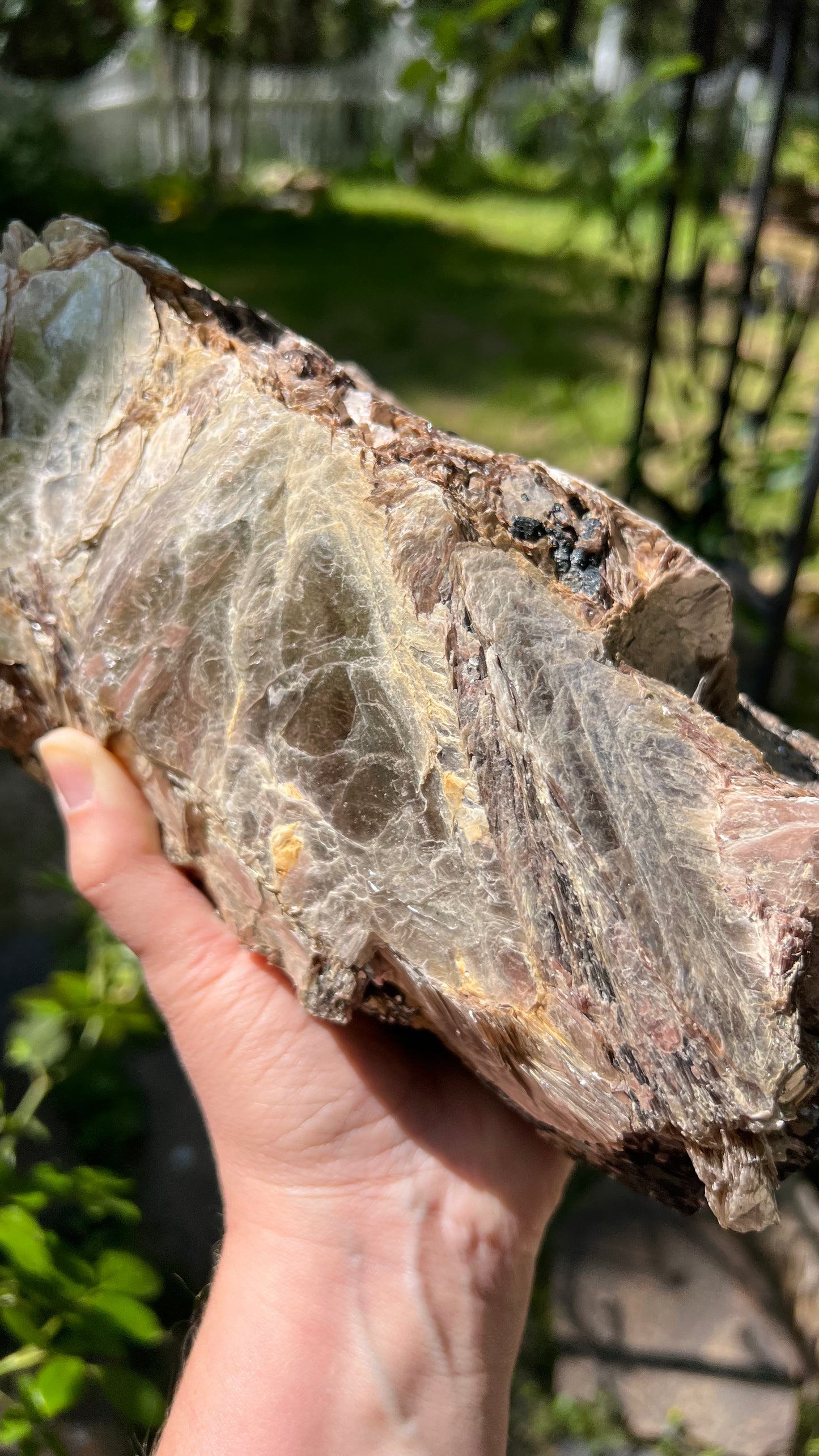 Large Black Tourmaline and Mica, Brazil, Crystal Home Decor